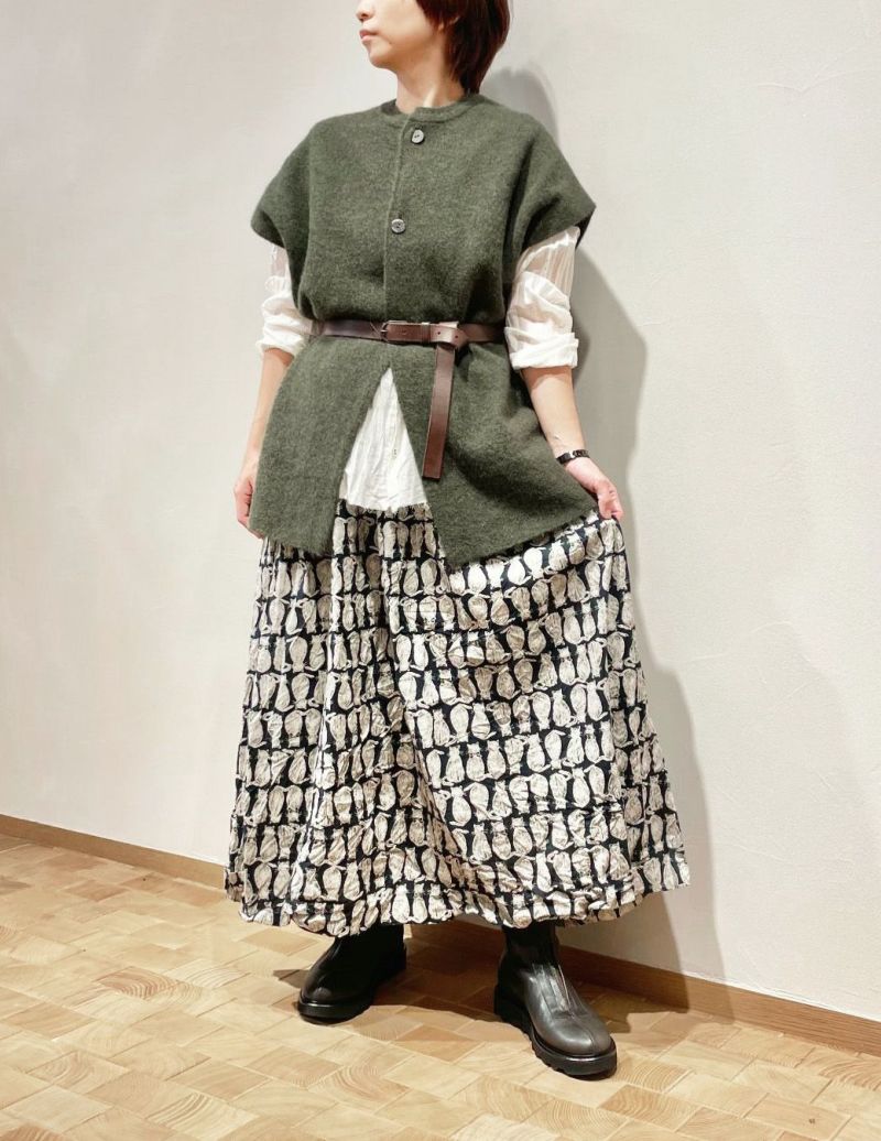 44 カーキ/36size：スタッフ148㎝