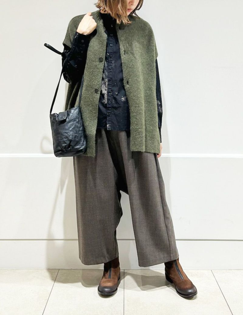 44 カーキ/36size：スタッフ160㎝