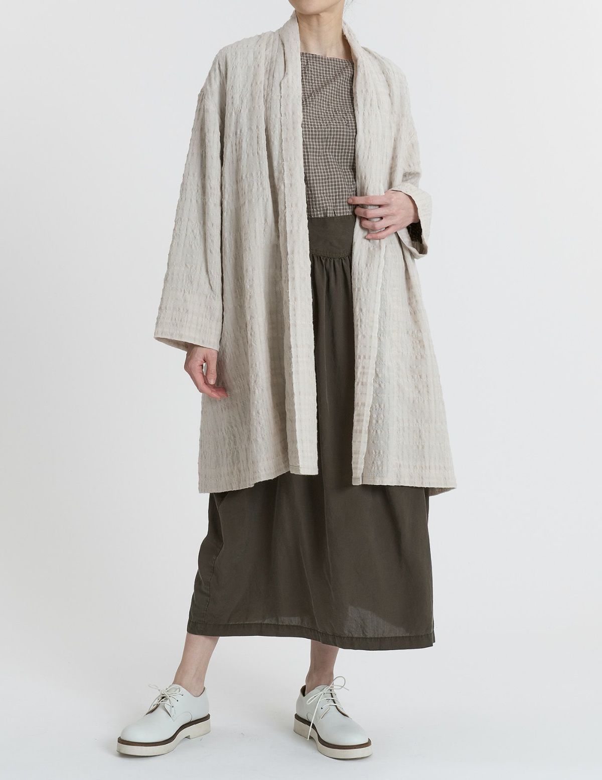 04 アイボリー/36(M)：モデル 169cm