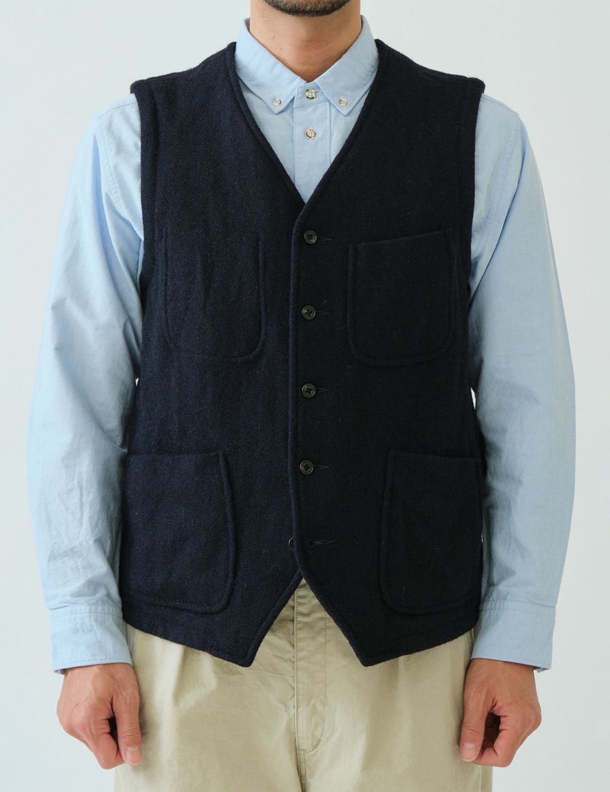 20 ネイビー　Msize：モデル180㎝