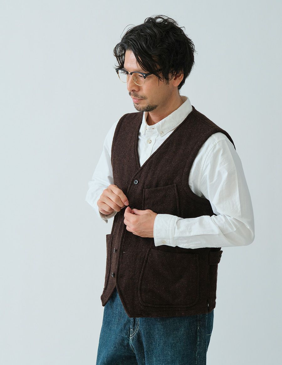 63 ダークブラウン　Msize：モデル180㎝