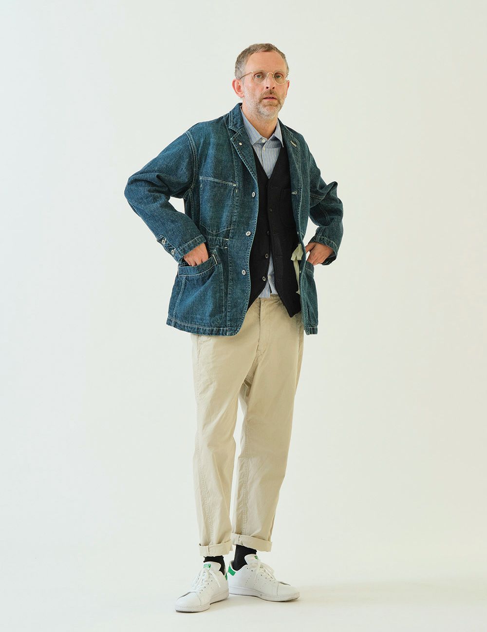 20 ネイビー　Msize：モデル185㎝