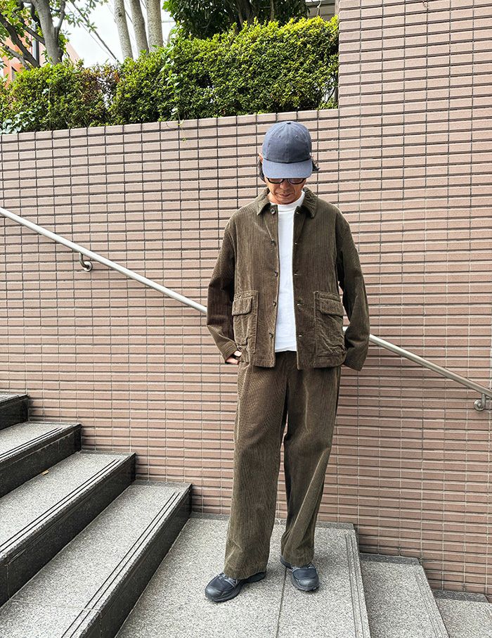 42 オリーブ　Msize：スタッフ178㎝