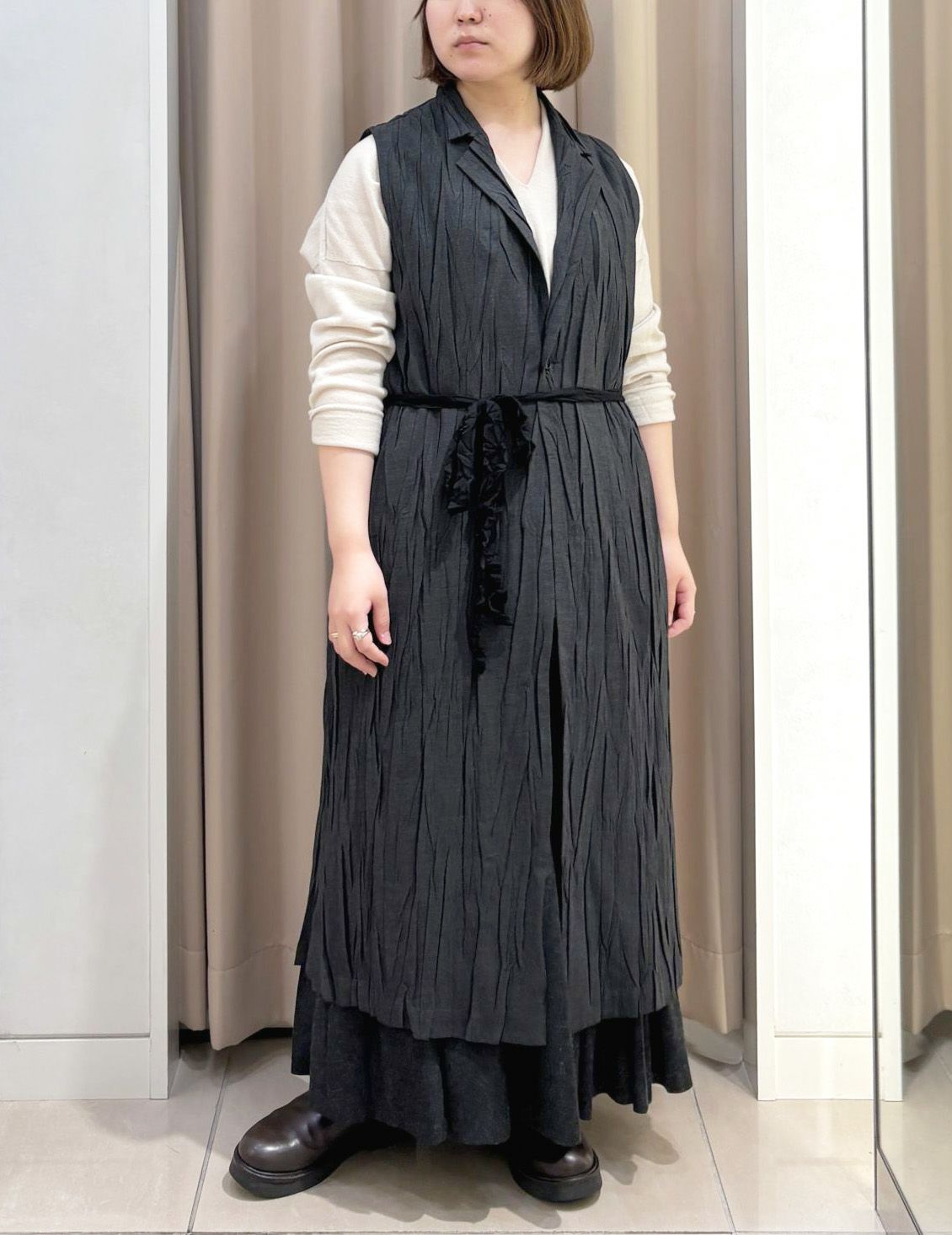 53 チャコール/36size：スタッフ148㎝