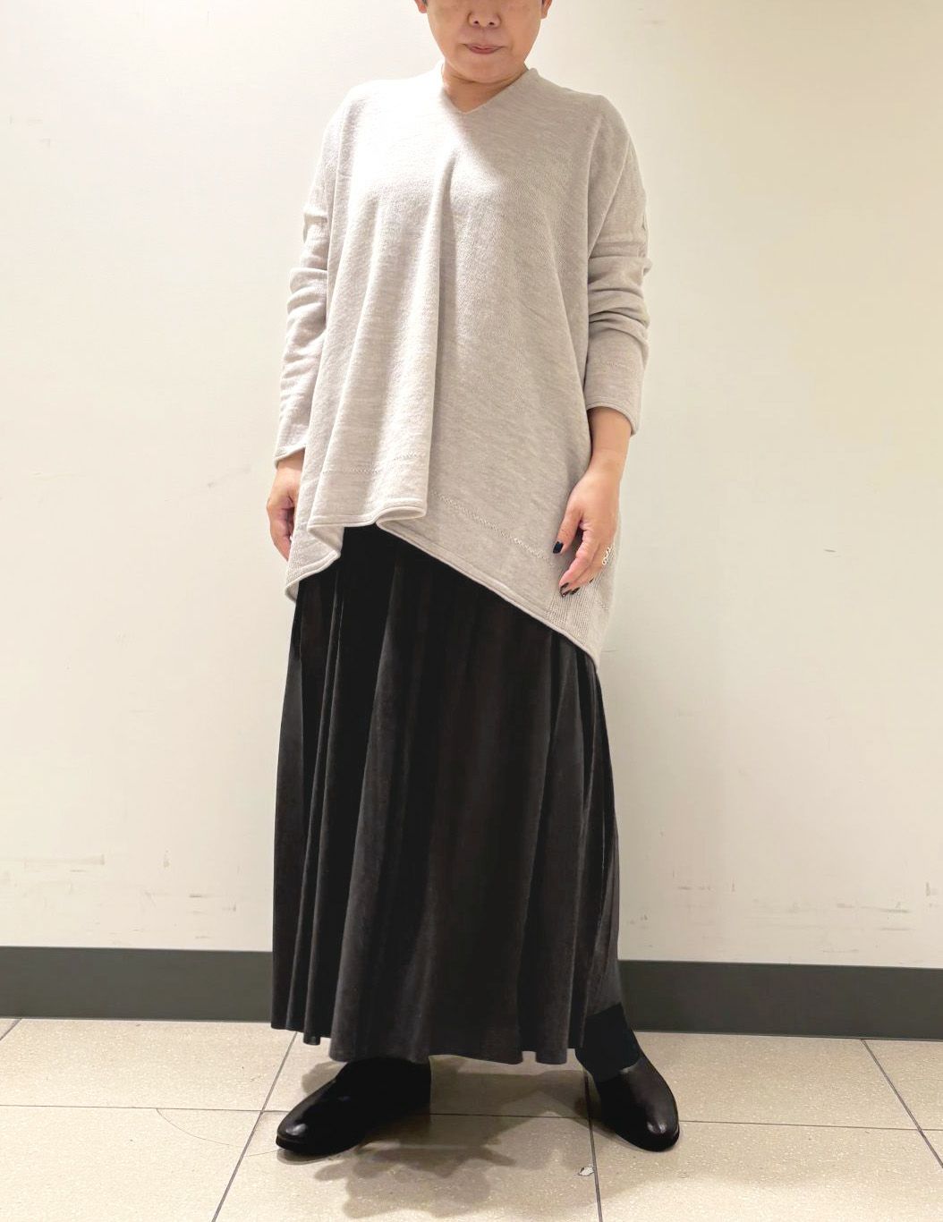 60 ブラウン/36size：スタッフ154㎝