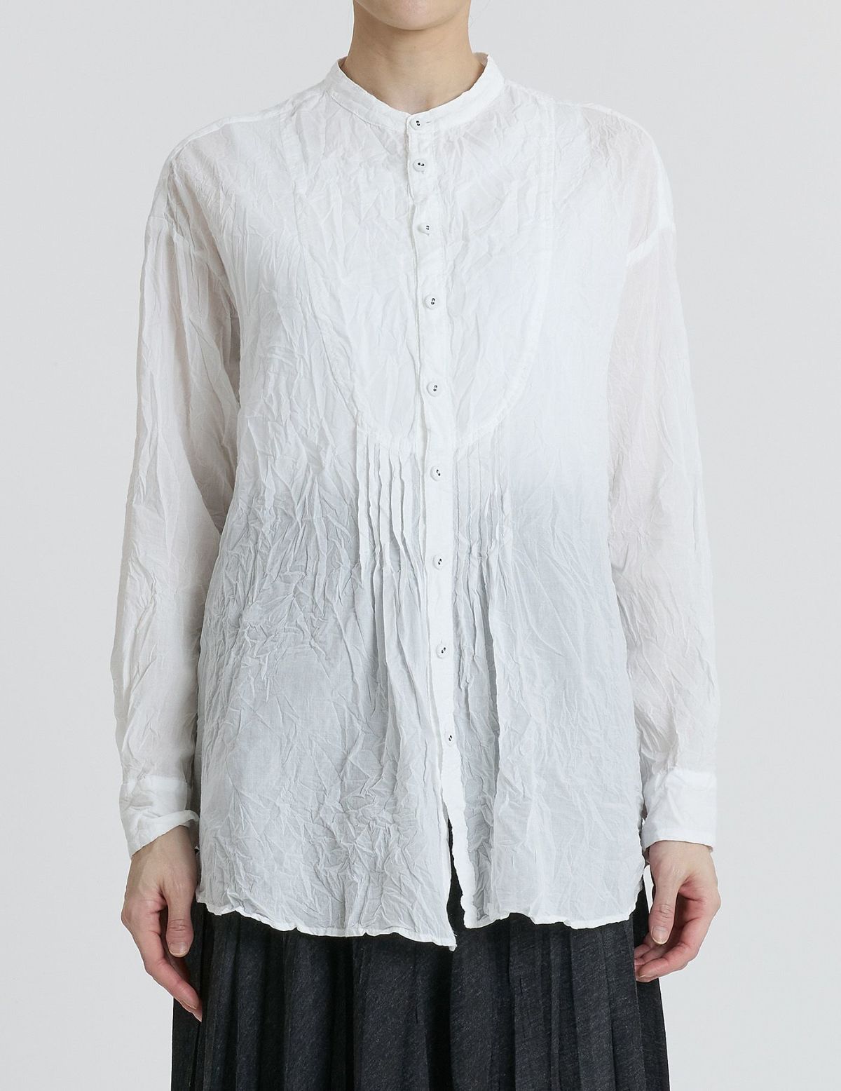 01 ホワイト/36size：モデル169㎝