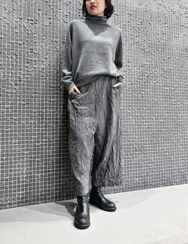 50 グレー/36size：スタッフ160㎝