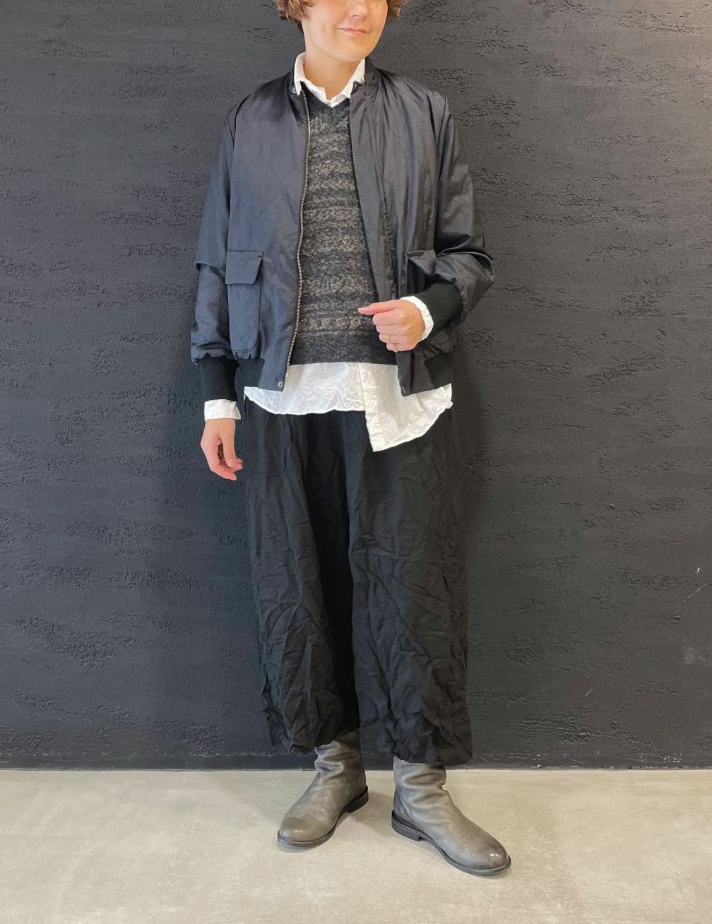 90 ブラック/36size：スタッフ162㎝