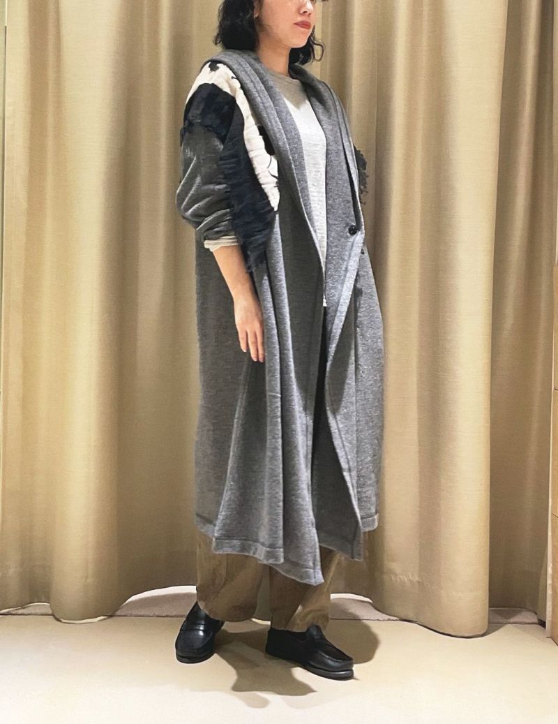 50 グレー/36size：スタッフ159㎝