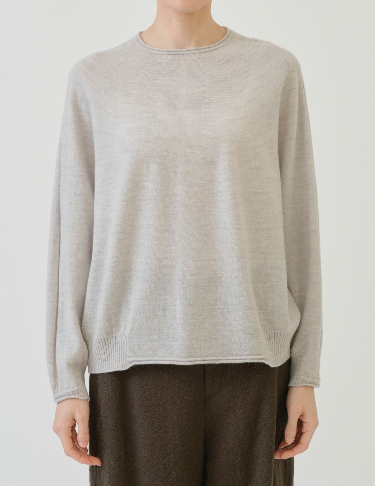 51 ライトグレー/36(M)：モデル 169cm