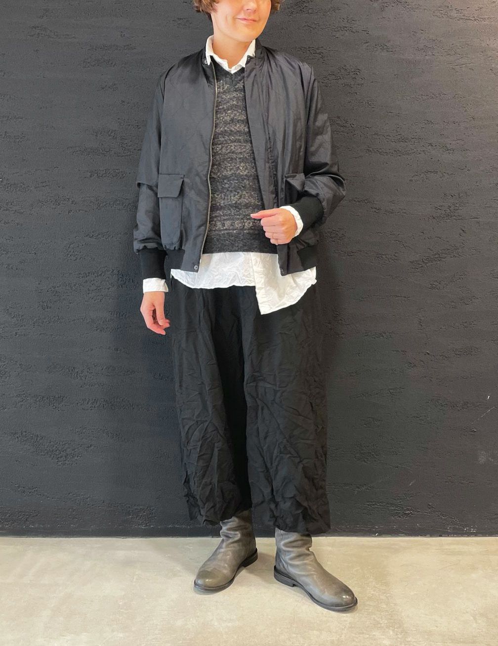 90 ブラック/36size：スタッフ162㎝