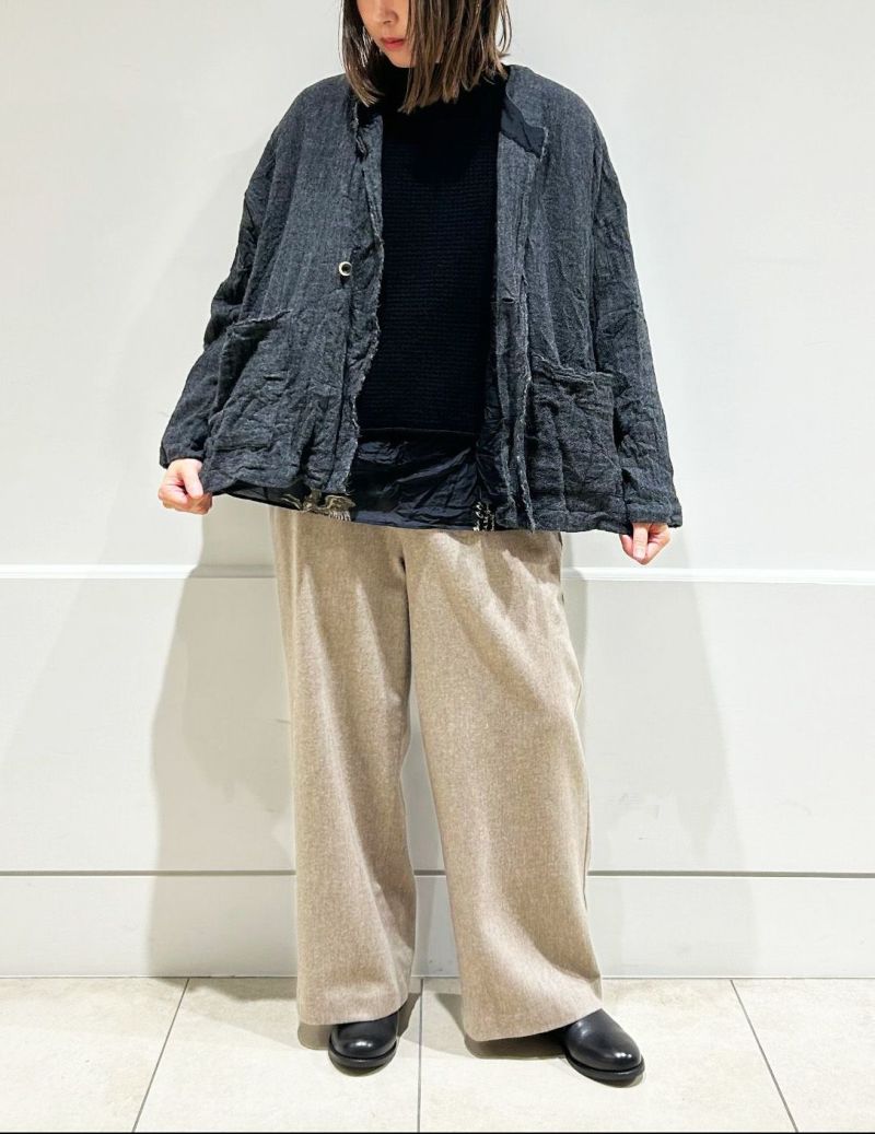 53 チャコール/36size：スタッフ160㎝