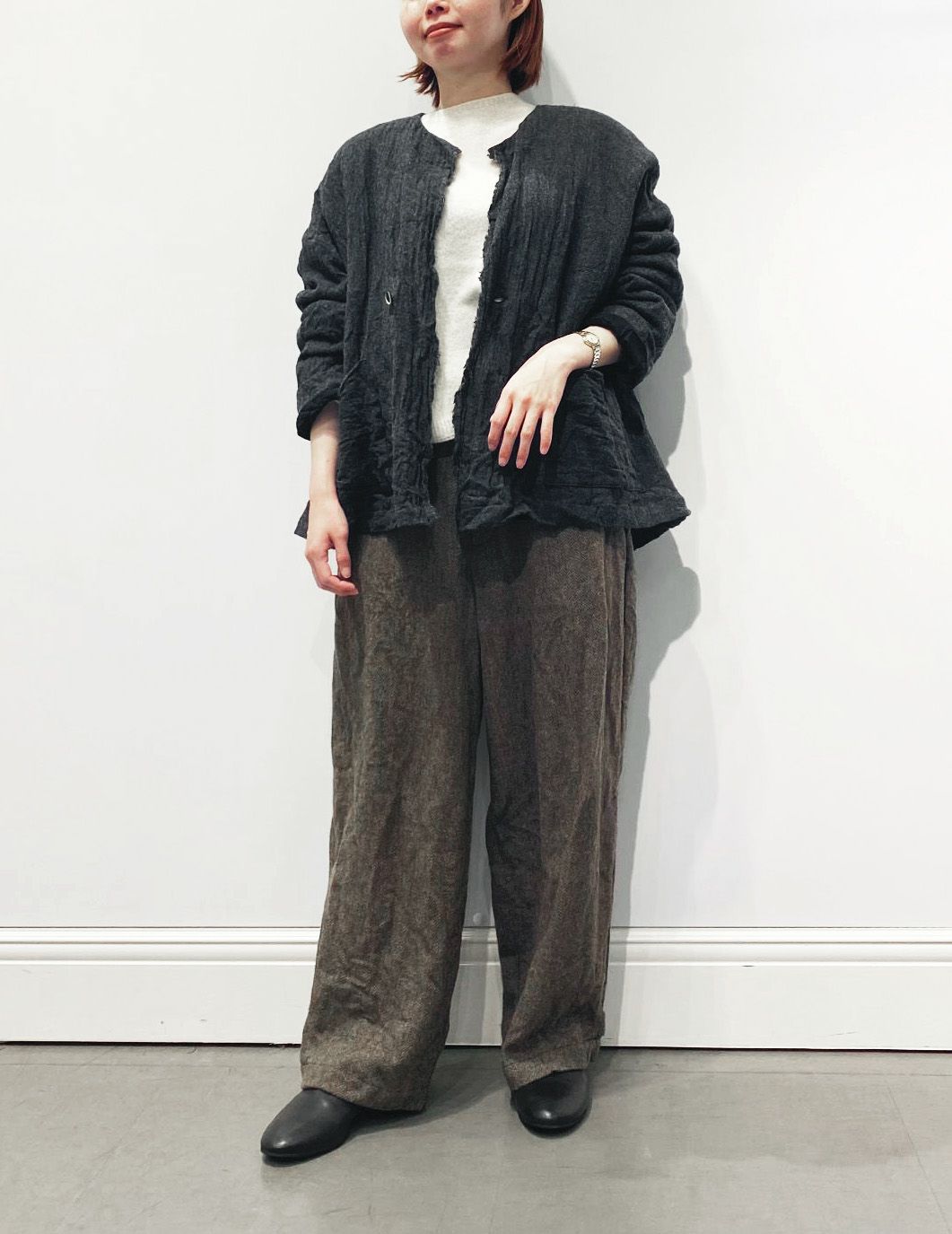 53 チャコール/36size：スタッフ150㎝