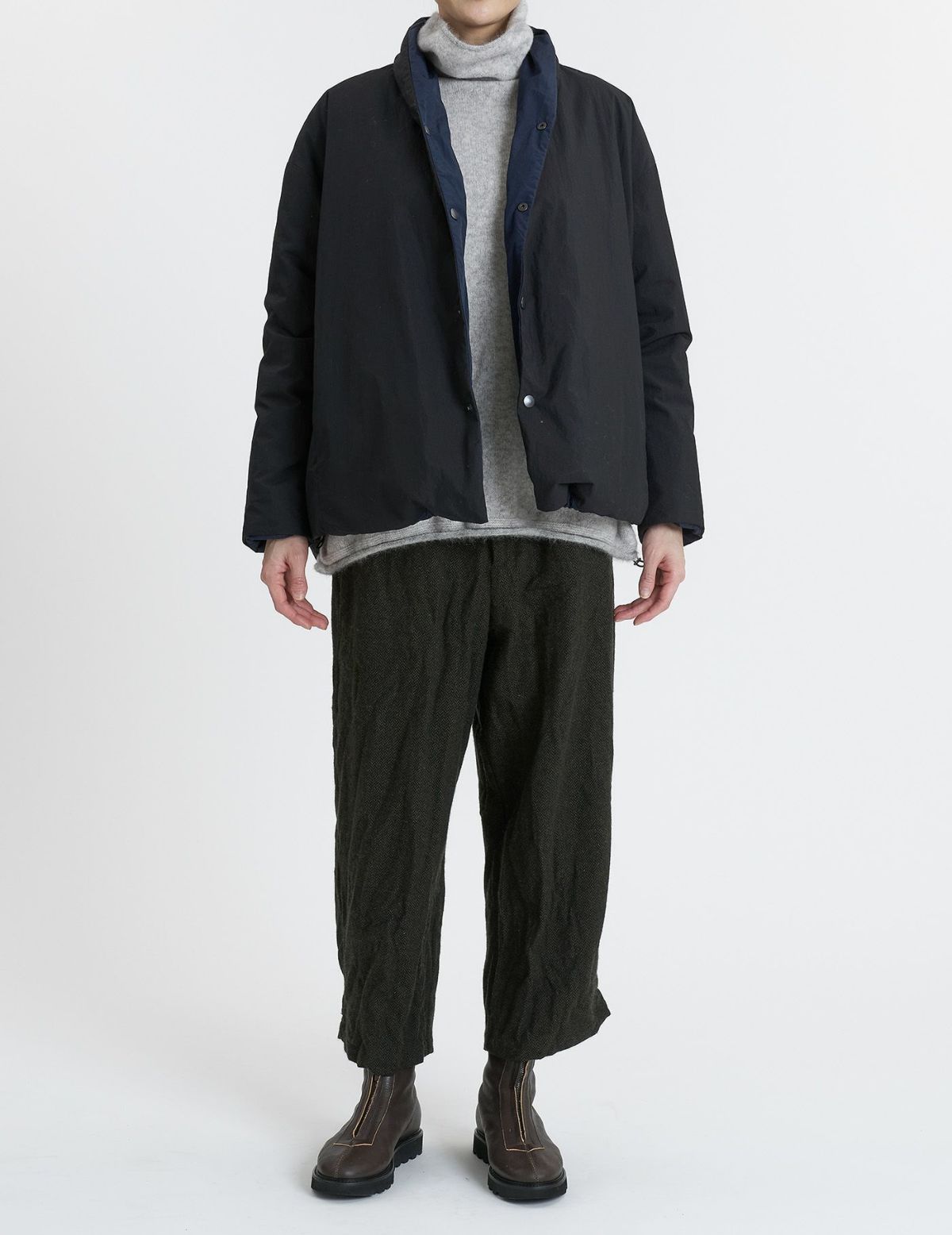 90 ブラック×ネイビー