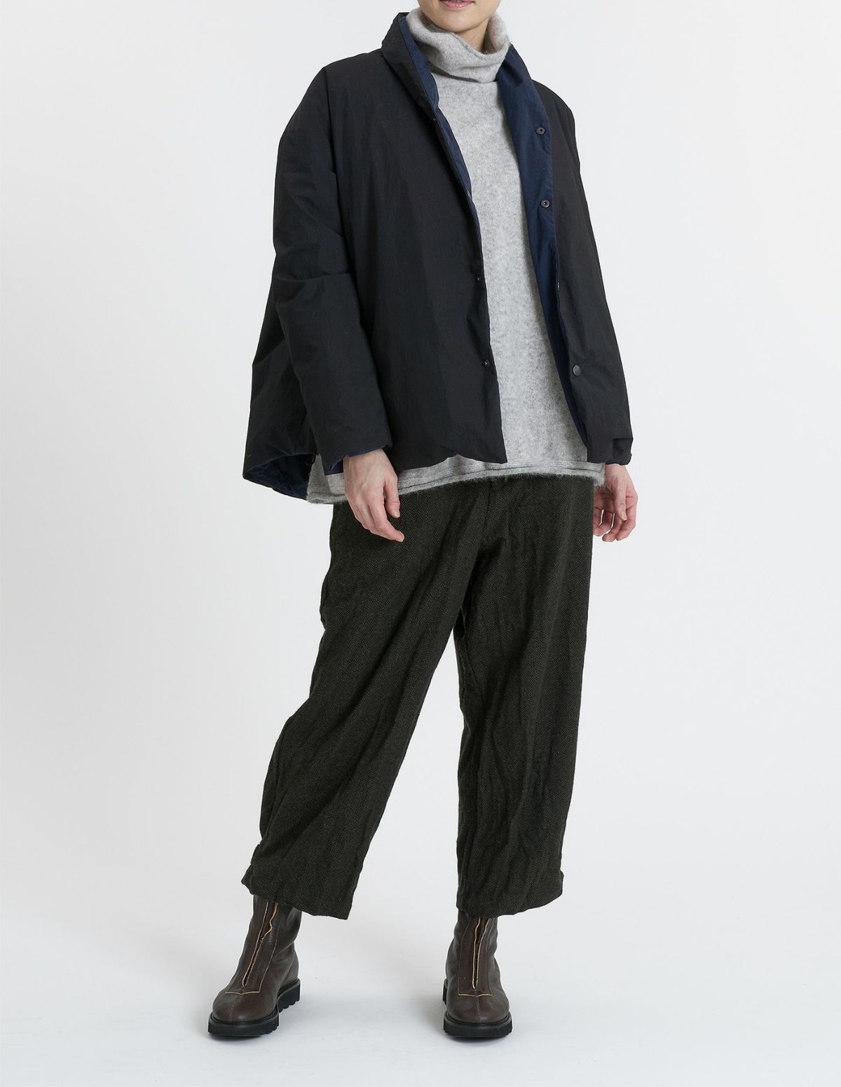 90 ブラック×ネイビー