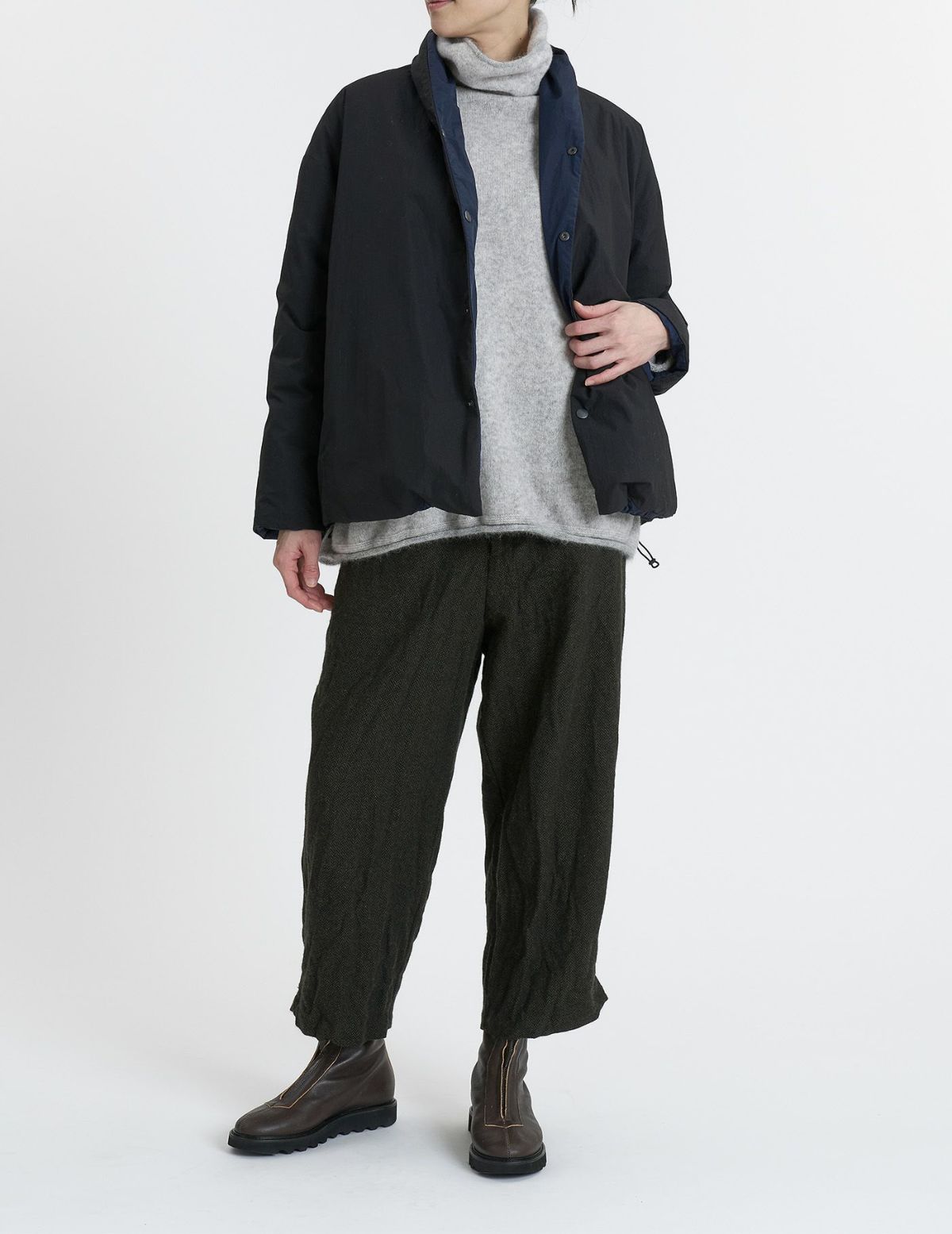 90 ブラック×ネイビー