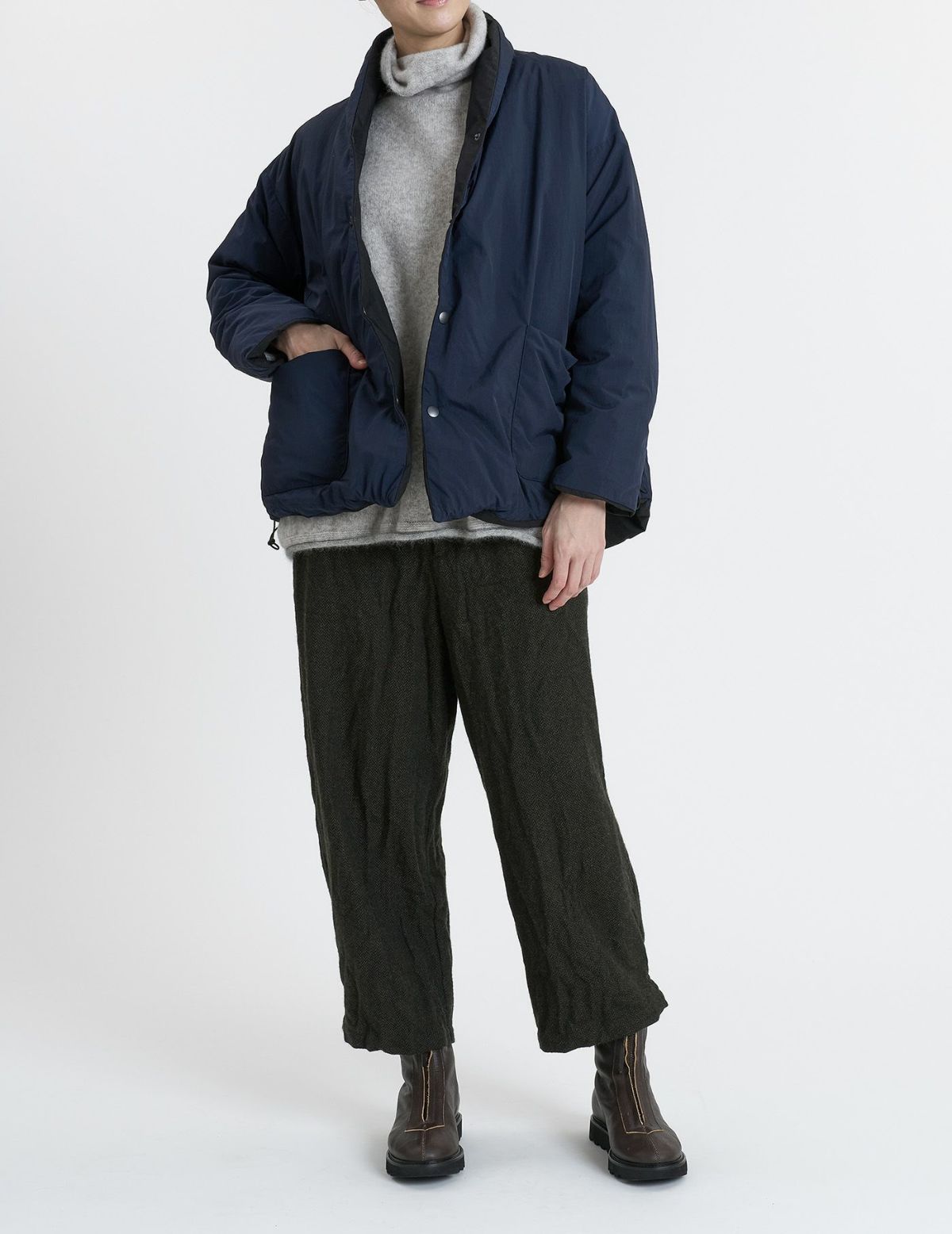 90 ブラック×ネイビー(裏)