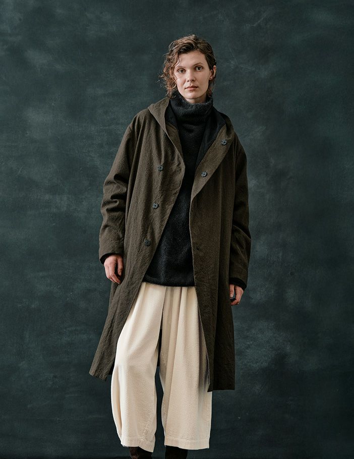 44 カーキ/36(M)：モデル 177cm