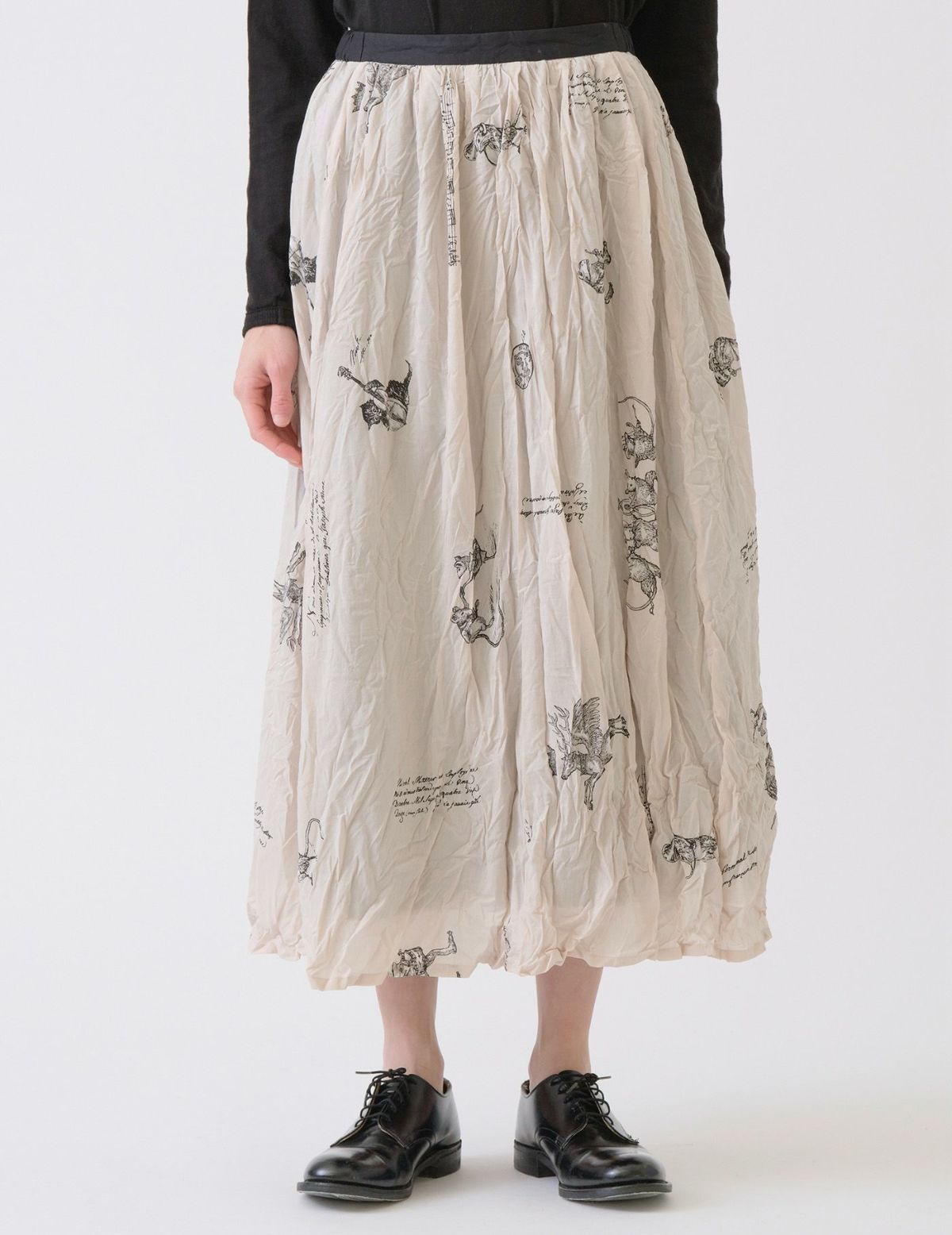 04 アイボリー/36(M)size：モデル169㎝