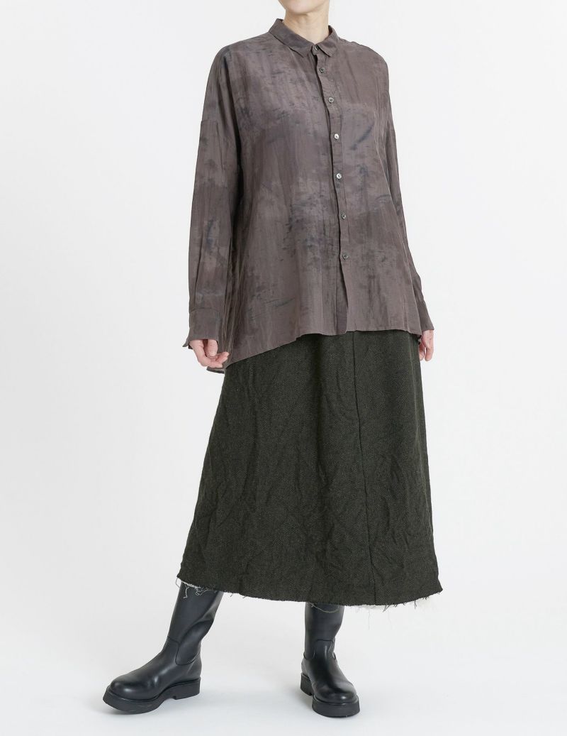 44 カーキ/36size：モデル169㎝