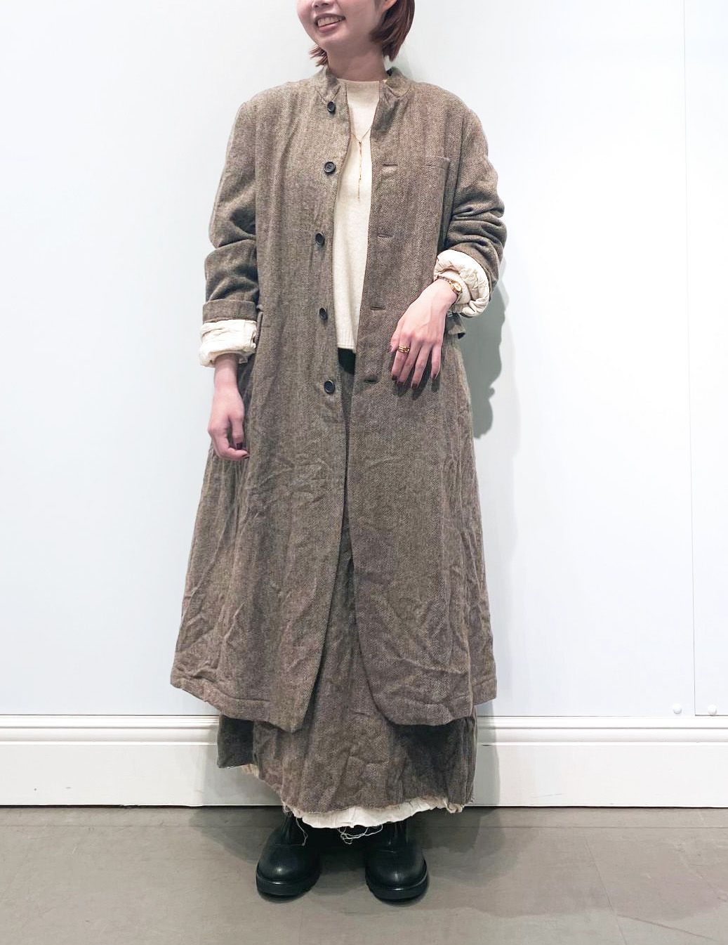 64 ベージュ/36size：スタッフ150㎝