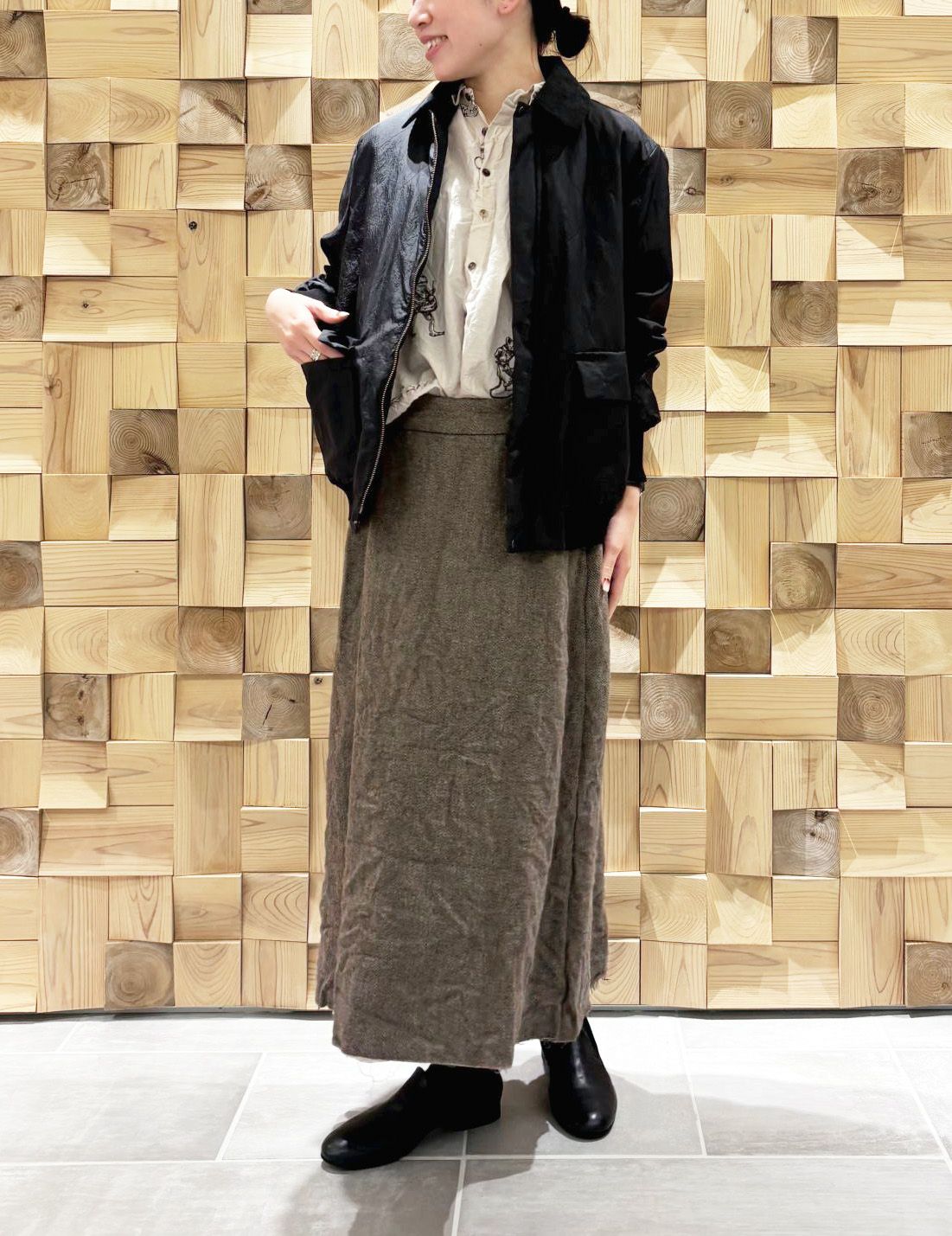 64 ベージュ/36size：スタッフ159㎝