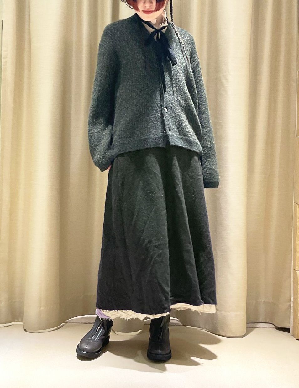 44 カーキ/36size：スタッフ160㎝