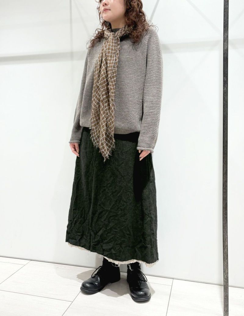 44 カーキ/36size：スタッフ164㎝