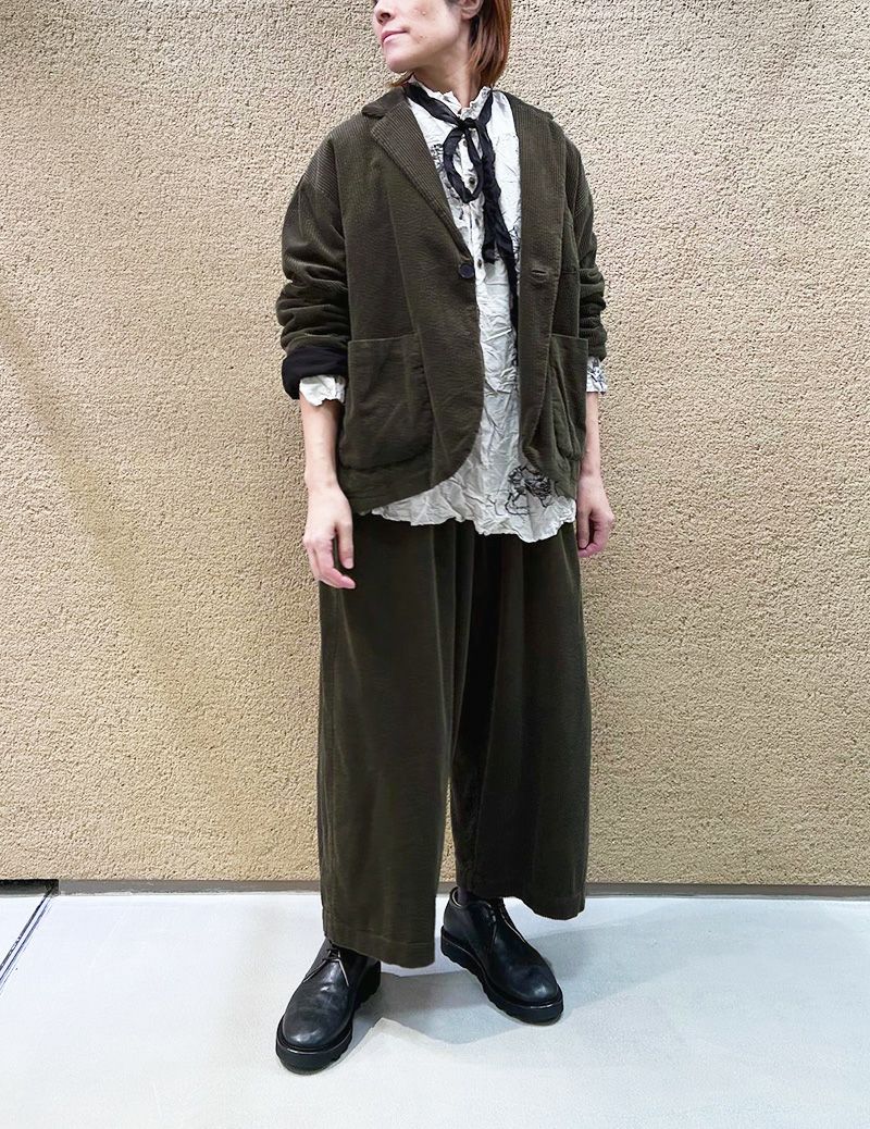 44 カーキ/34size：スタッフ152㎝