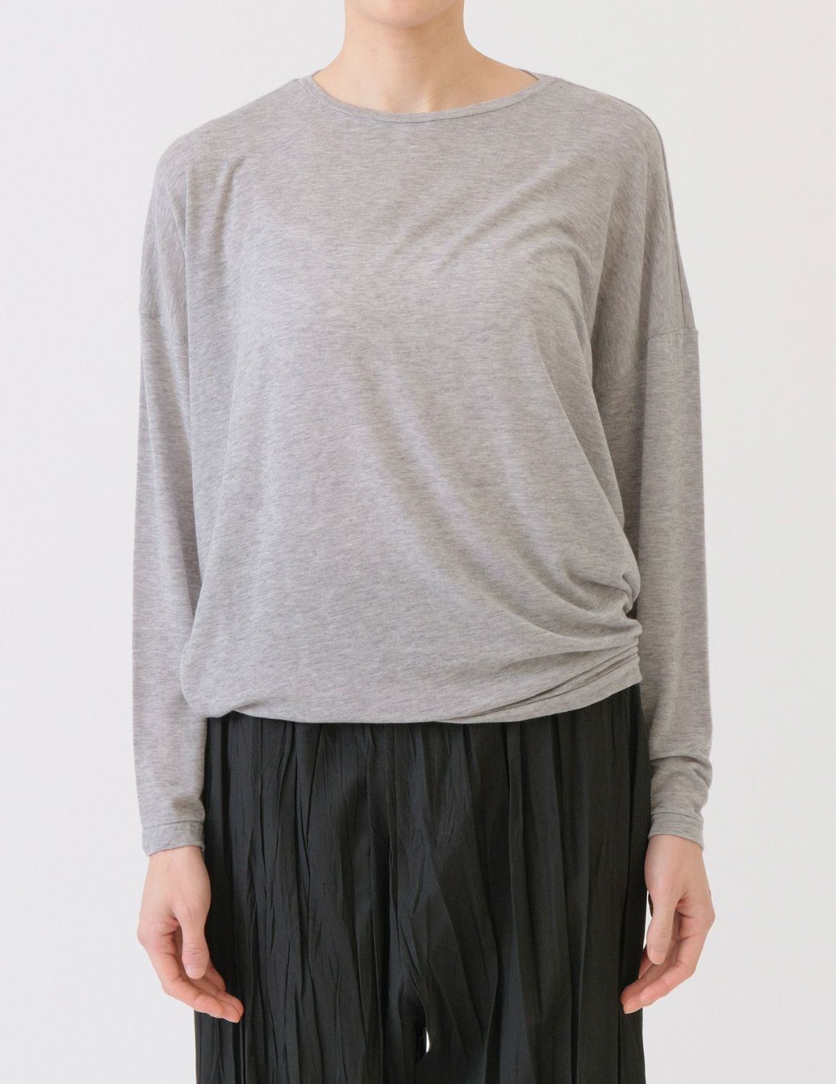 50 グレー/36size：モデル169㎝