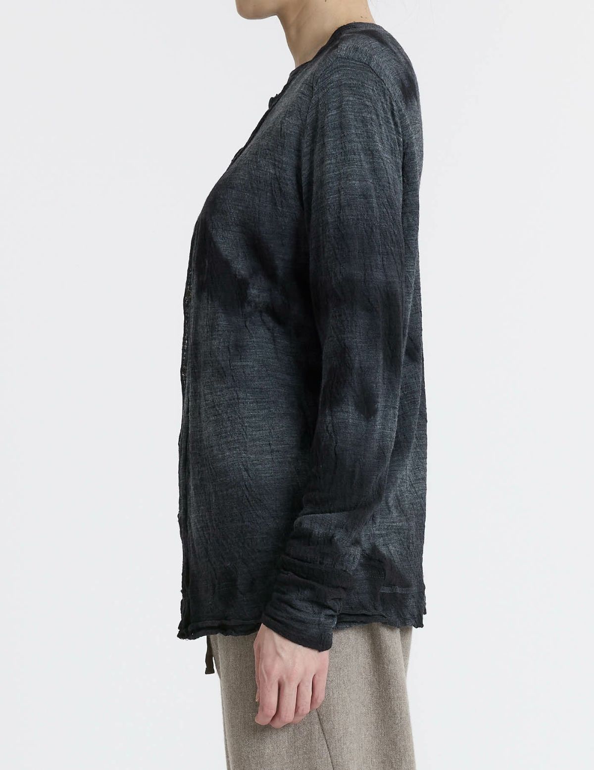 52 トップグレー×ブラックムラ染