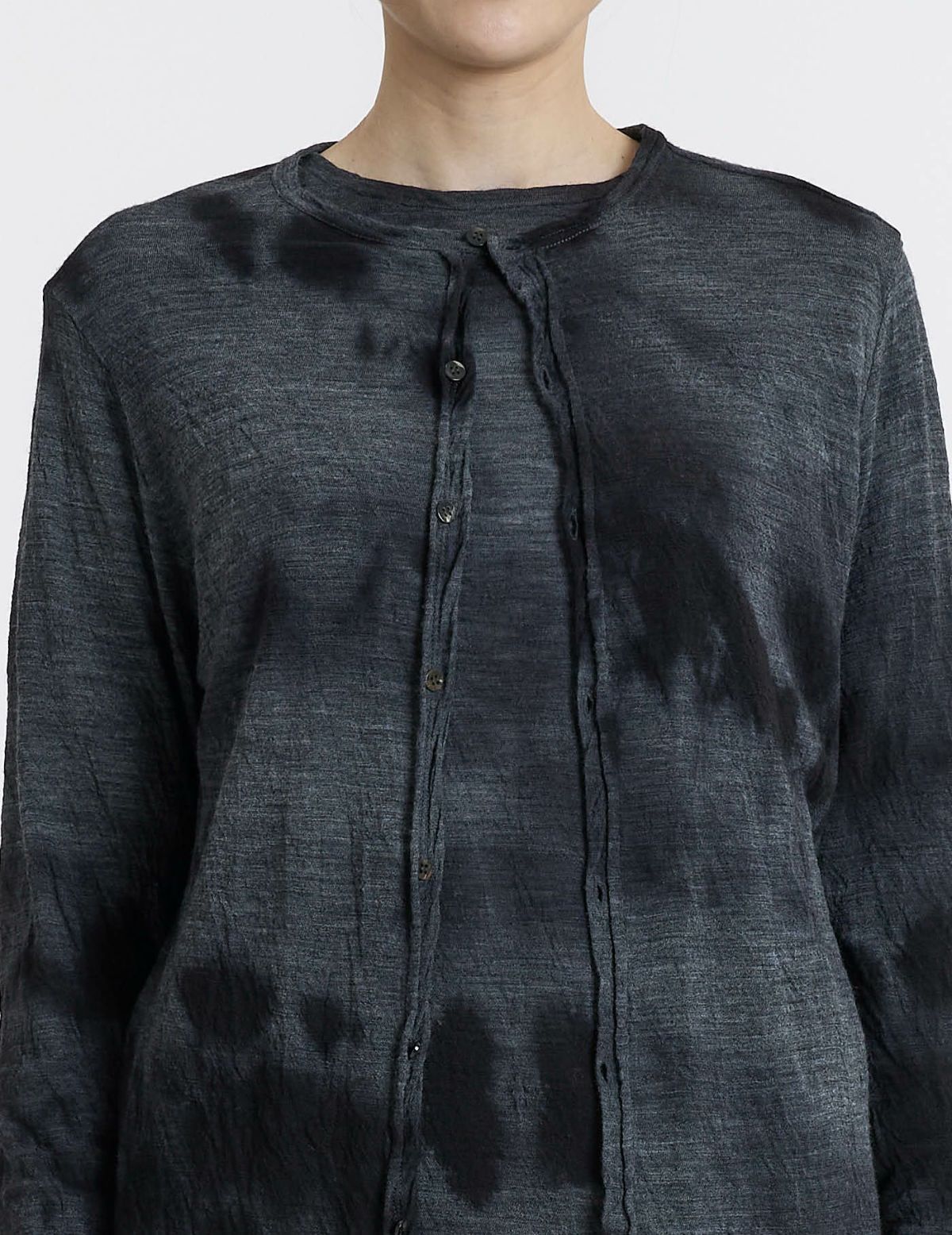 52 トップグレー×ブラックムラ染