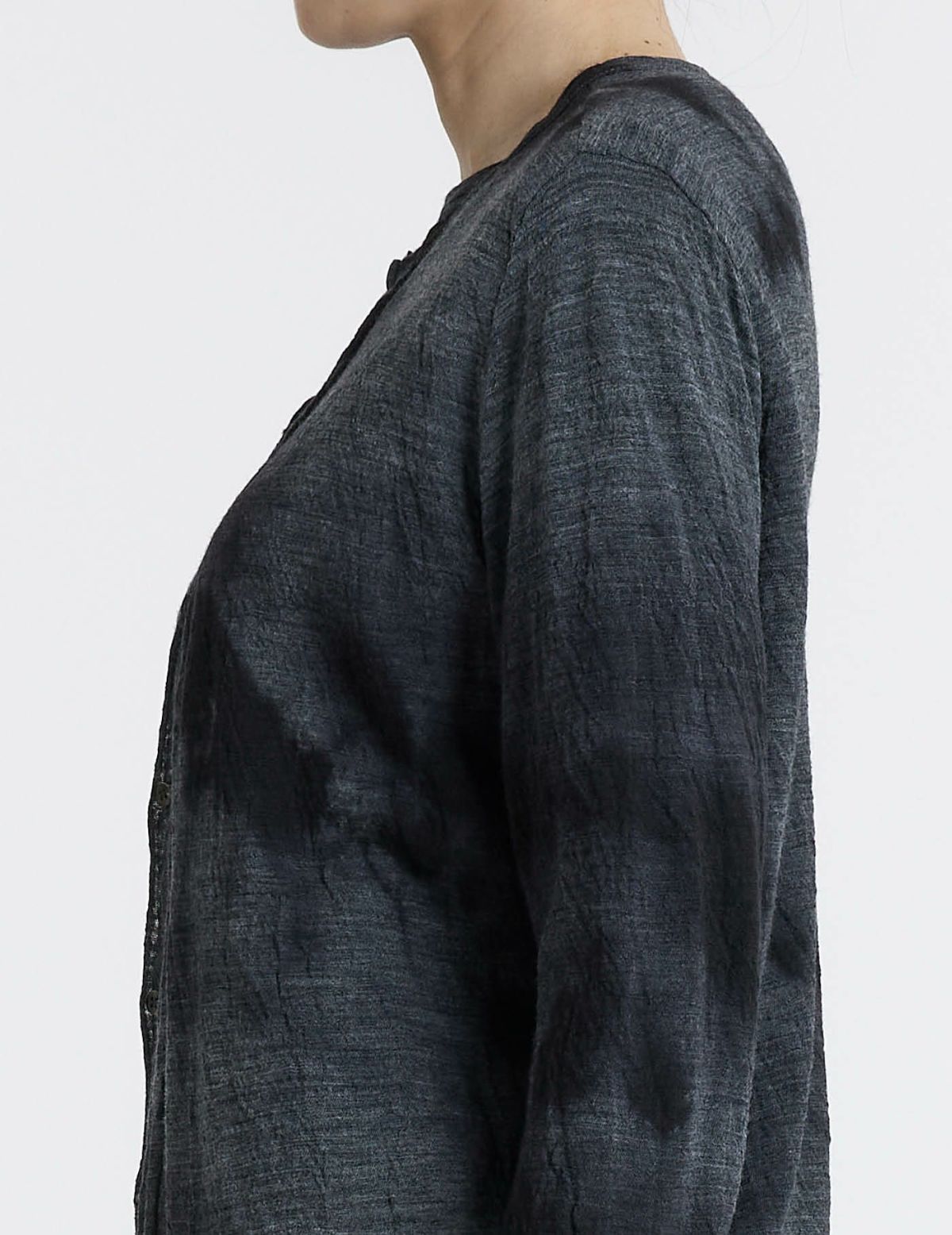 52 トップグレー×ブラックムラ染