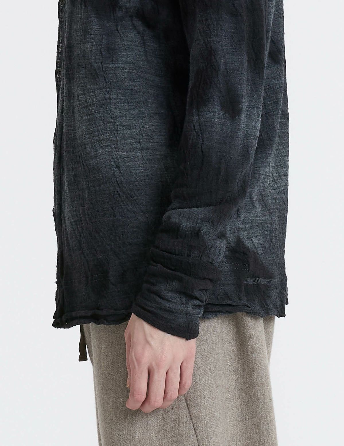 52 トップグレー×ブラックムラ染