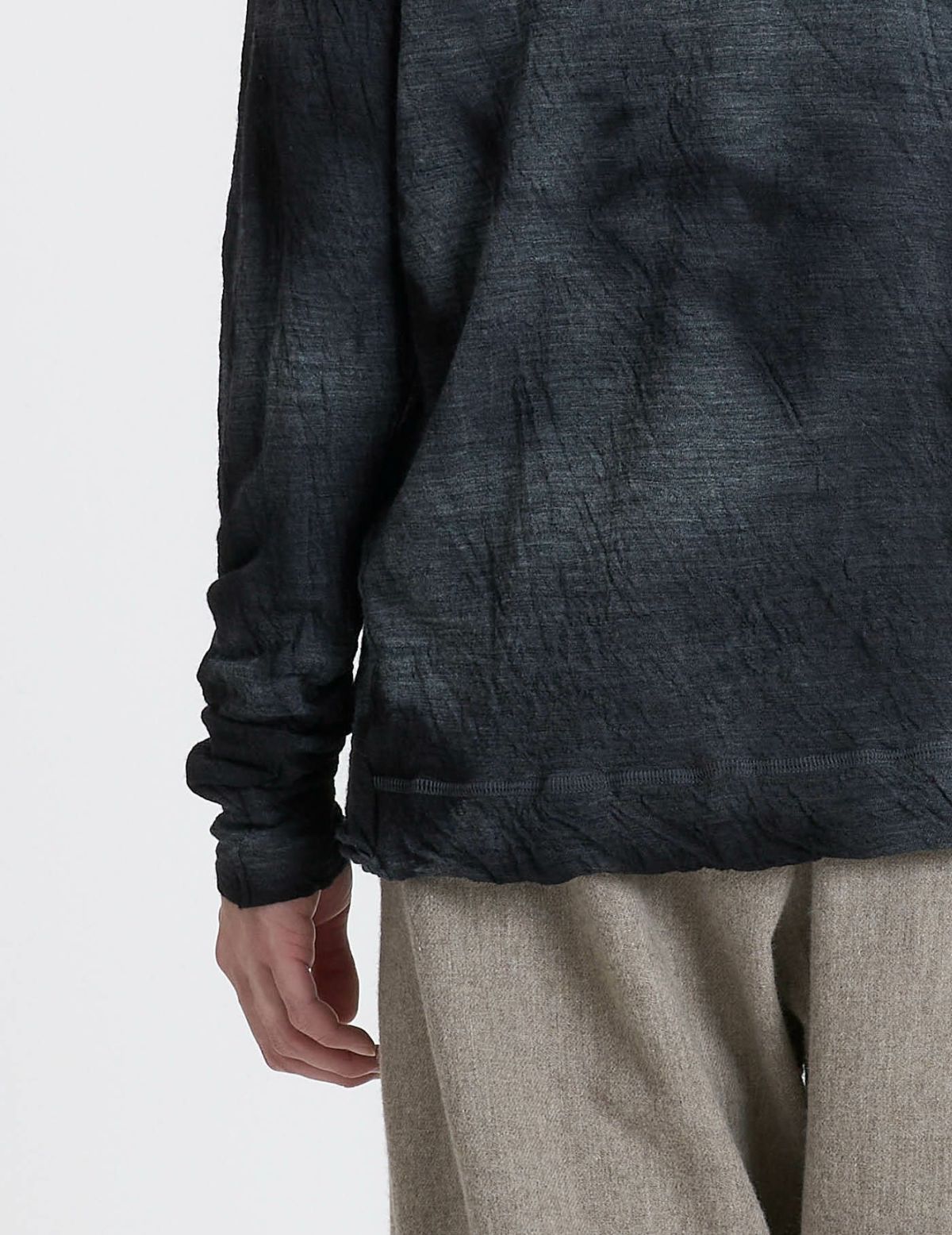 52 トップグレー×ブラックムラ染