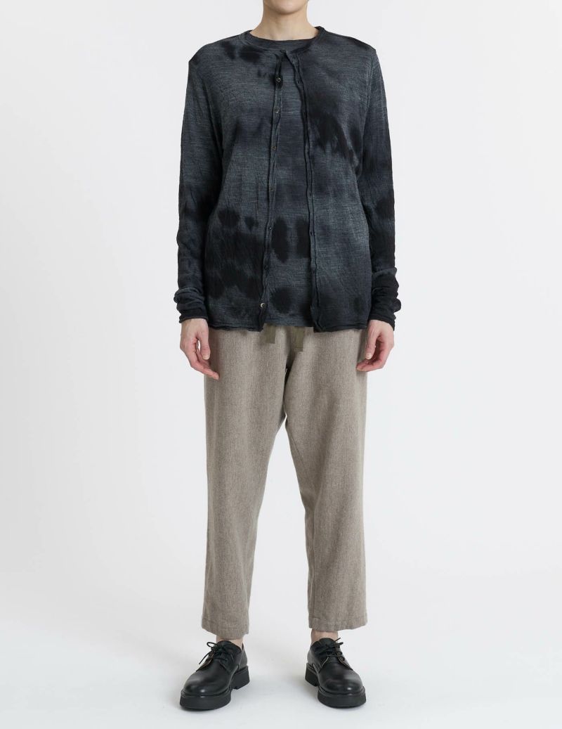 52 トップグレー×ブラックムラ染