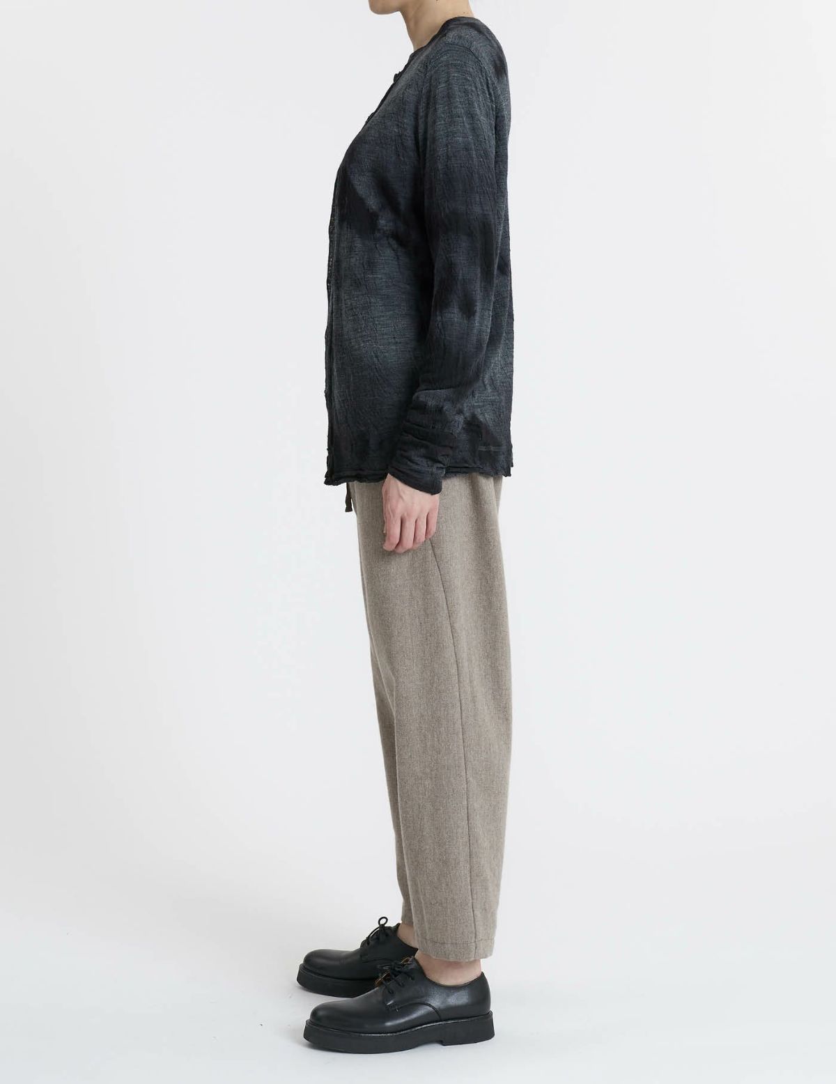 52 トップグレー×ブラックムラ染