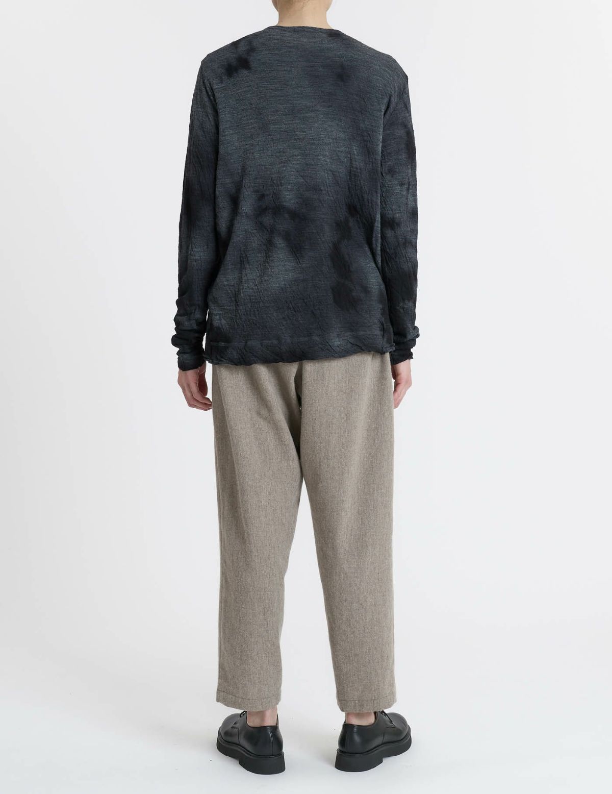 52 トップグレー×ブラックムラ染