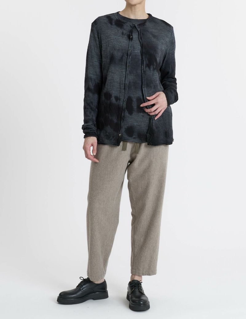 52 トップグレー×ブラックムラ染