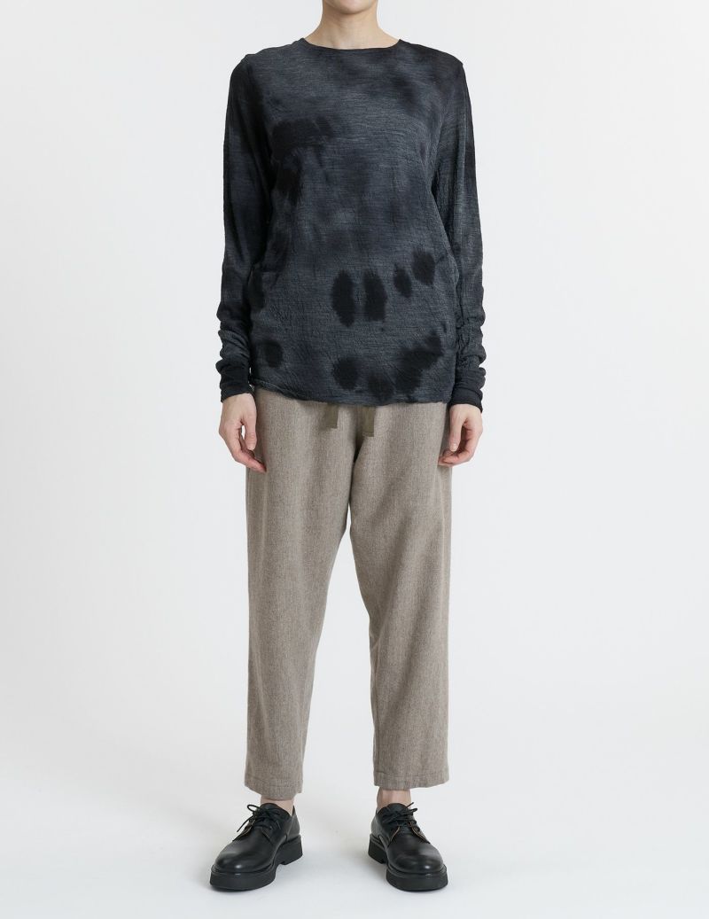 52 トップグレー×ブラックムラ染