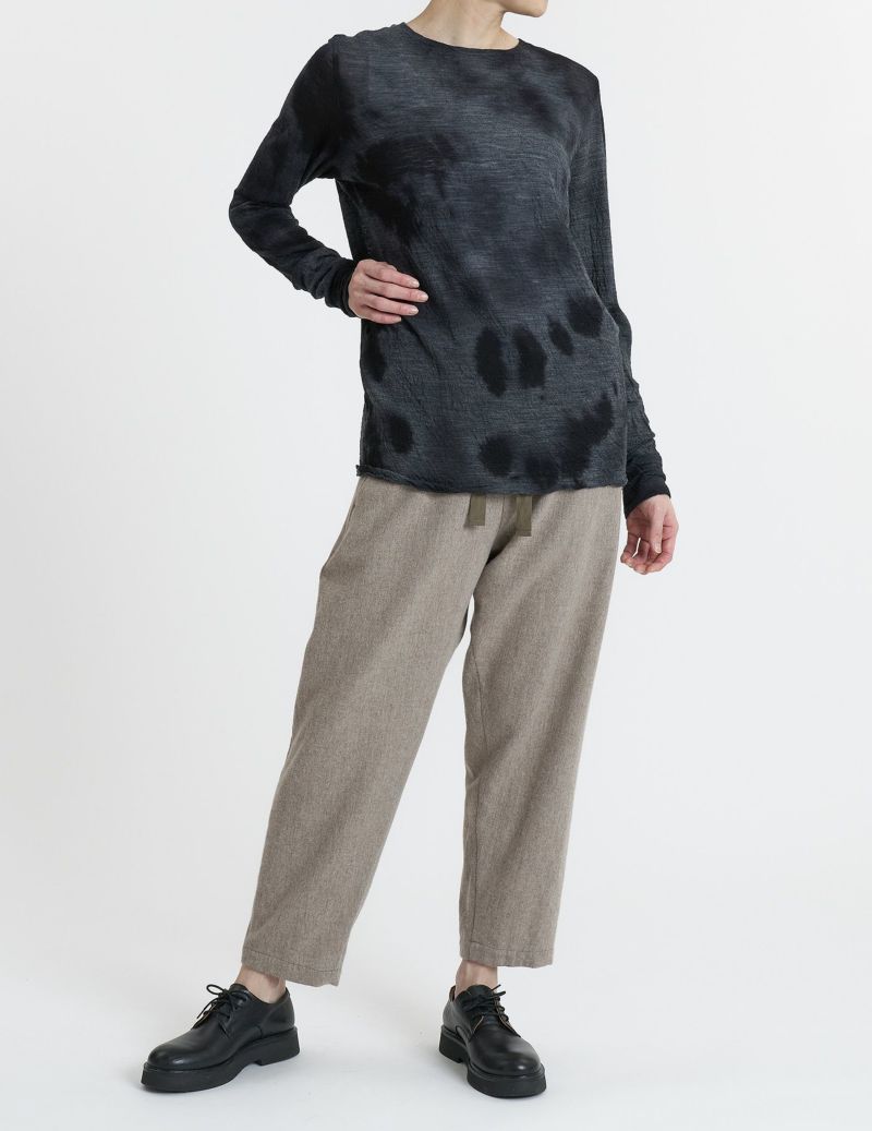 52 トップグレー×ブラックムラ染