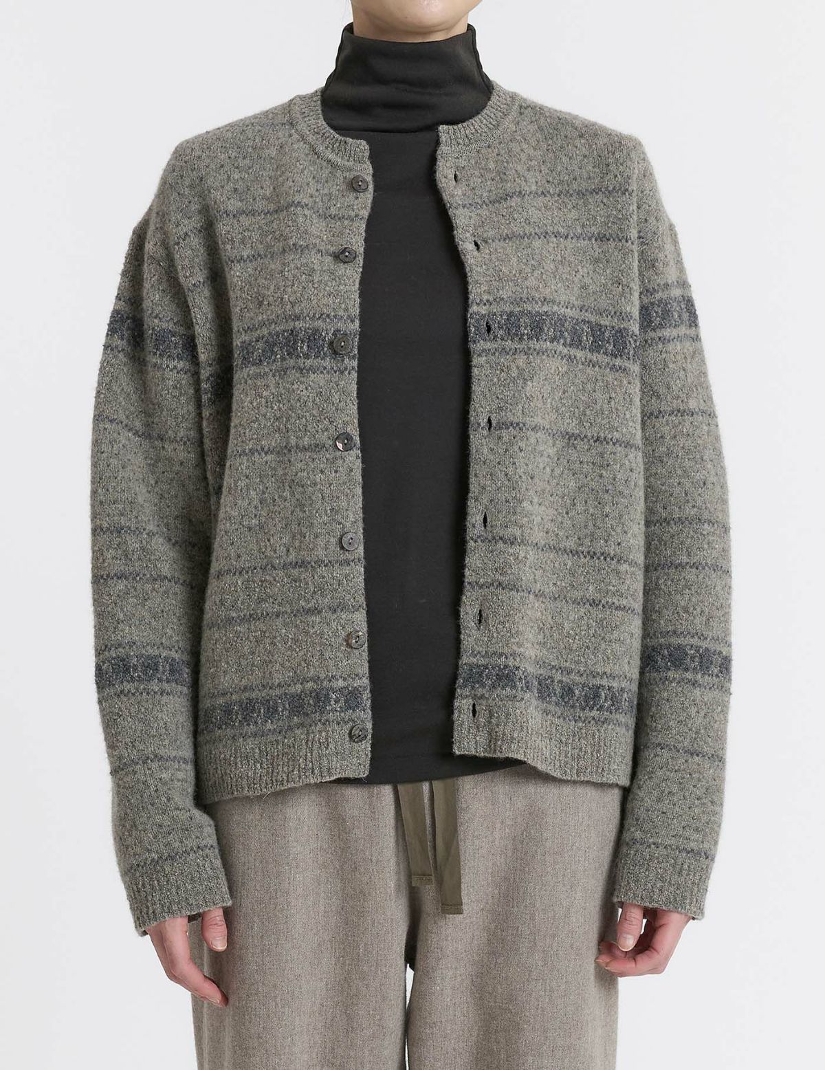 67 グレージュ/36size：モデル169㎝