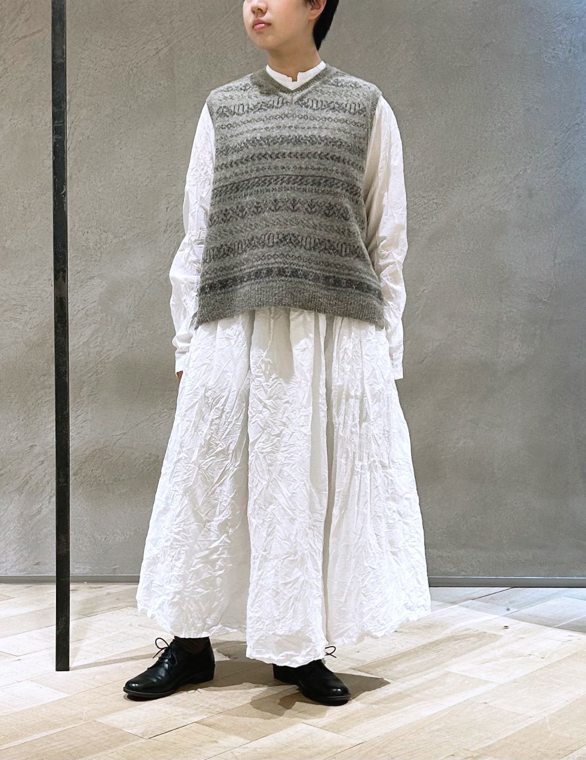 67 グレージュ/36size：スタッフ151㎝