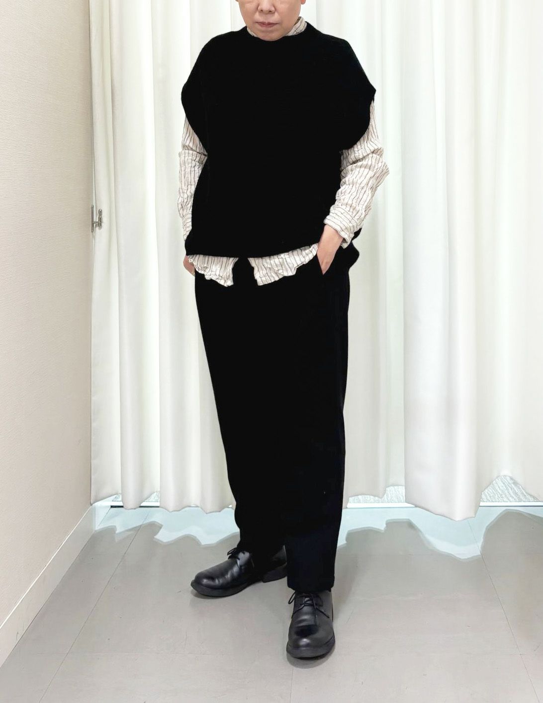 90 ブラック/36size：スタッフ154㎝