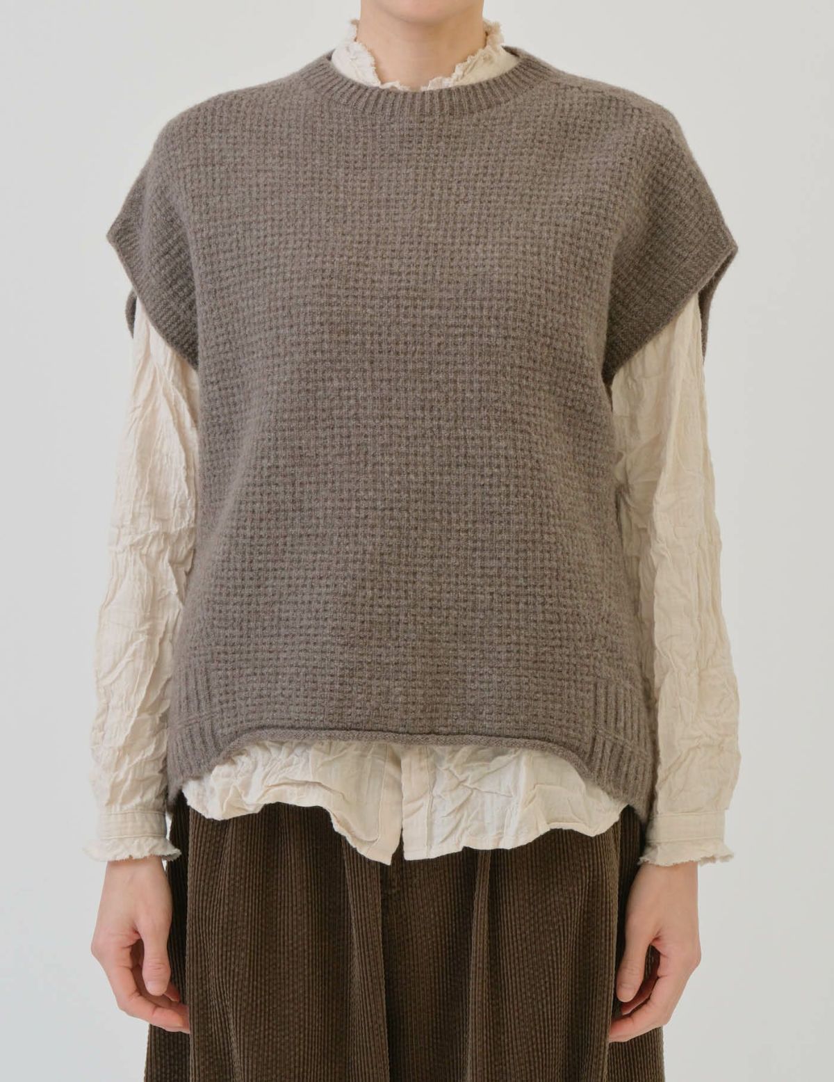 67 グレージュ/36size：モデル169㎝