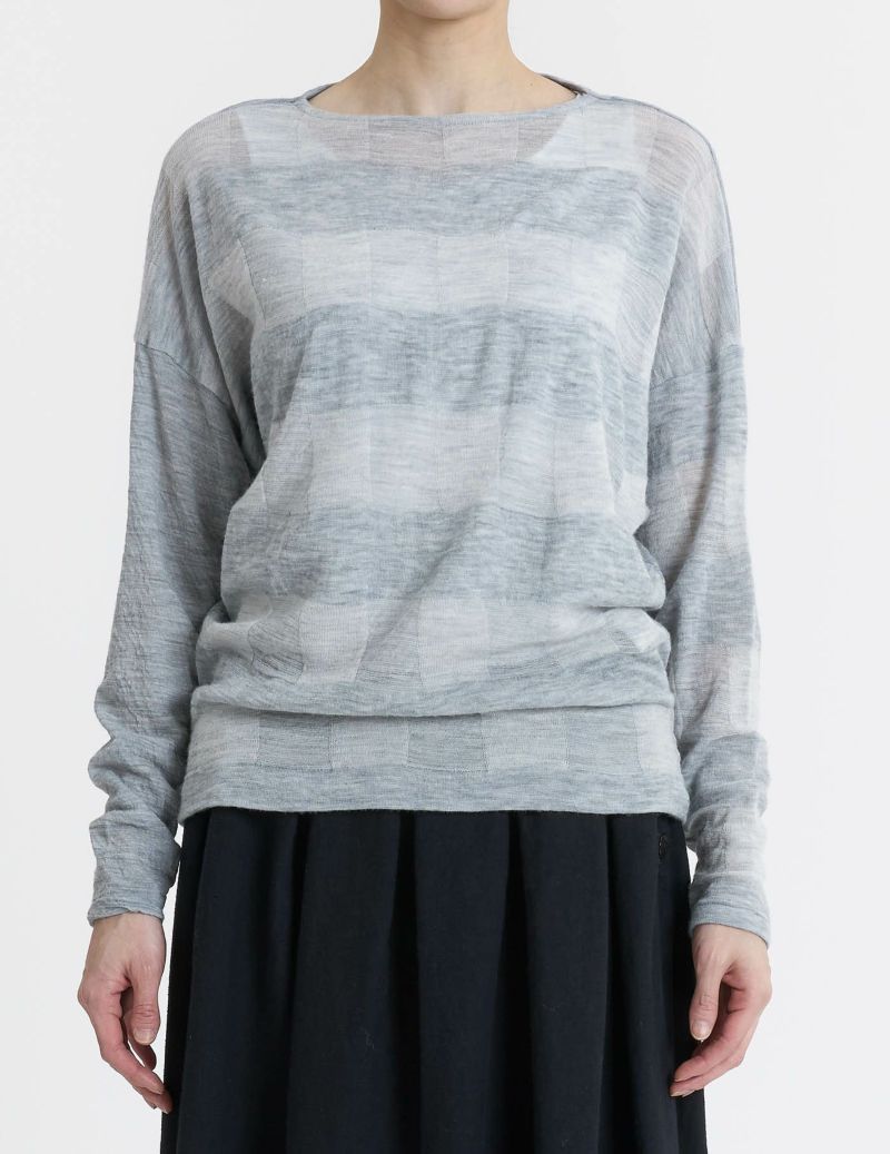 50 グレー×ライトグレー/36(M)size：モデル169㎝