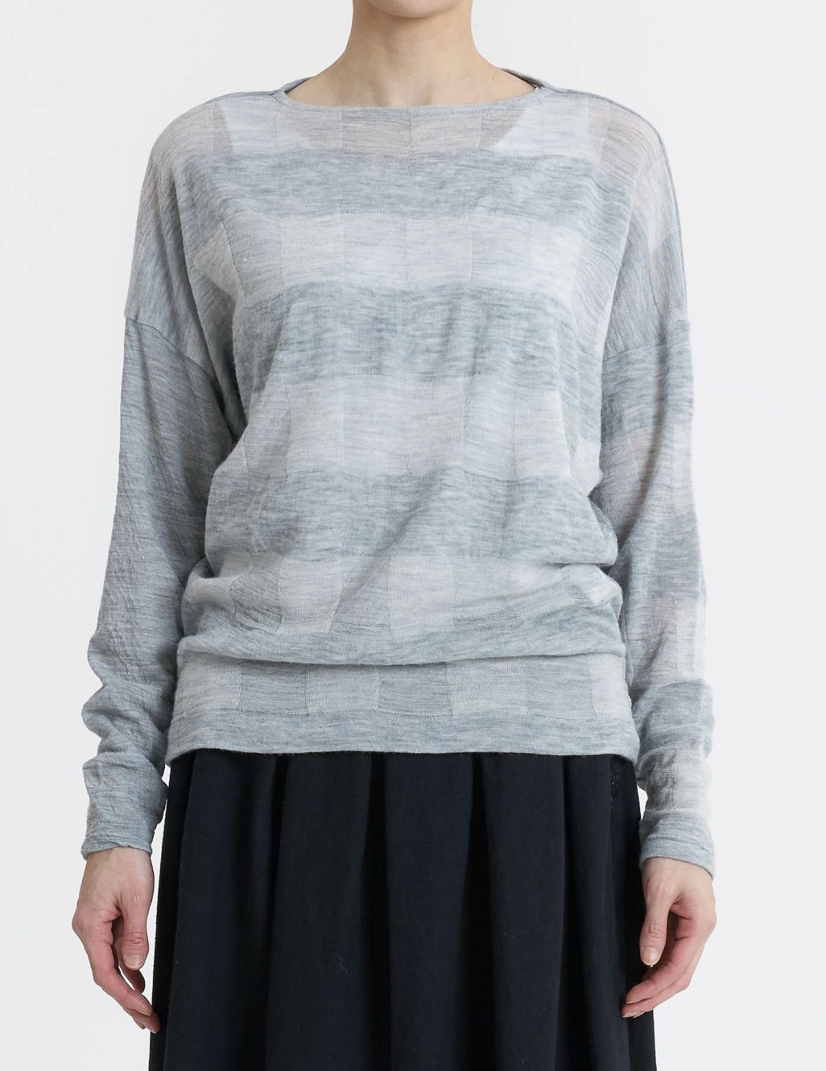 50 グレー×ライトグレー/36(M)size：モデル169㎝