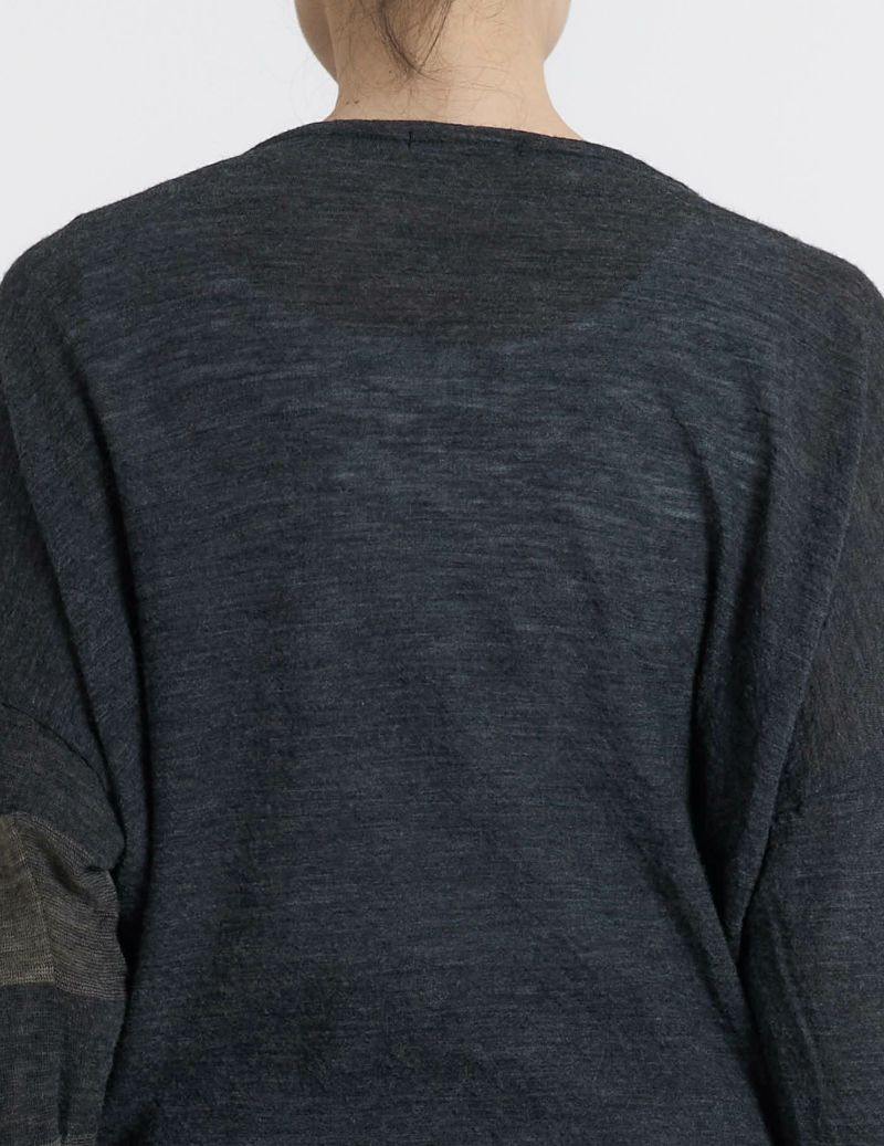 64 チャコール×ベージュ