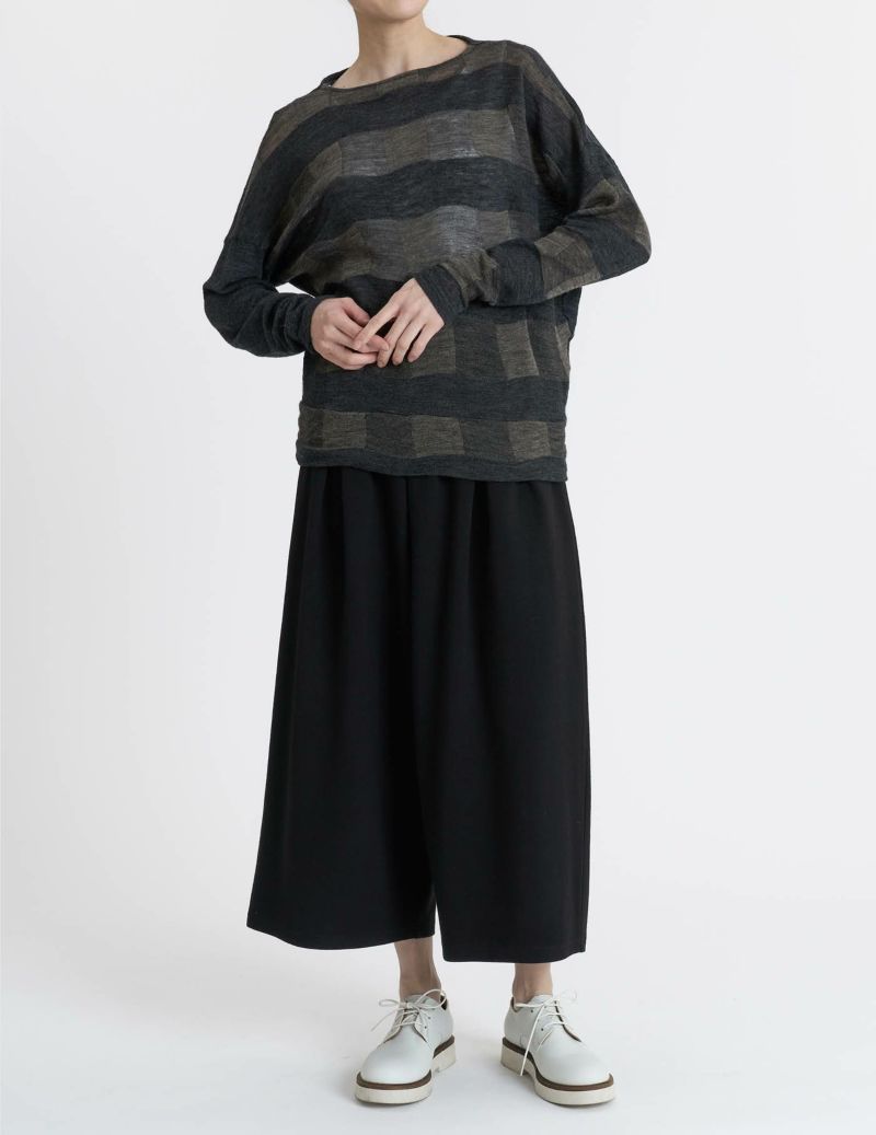 64 チャコール×ベージュ