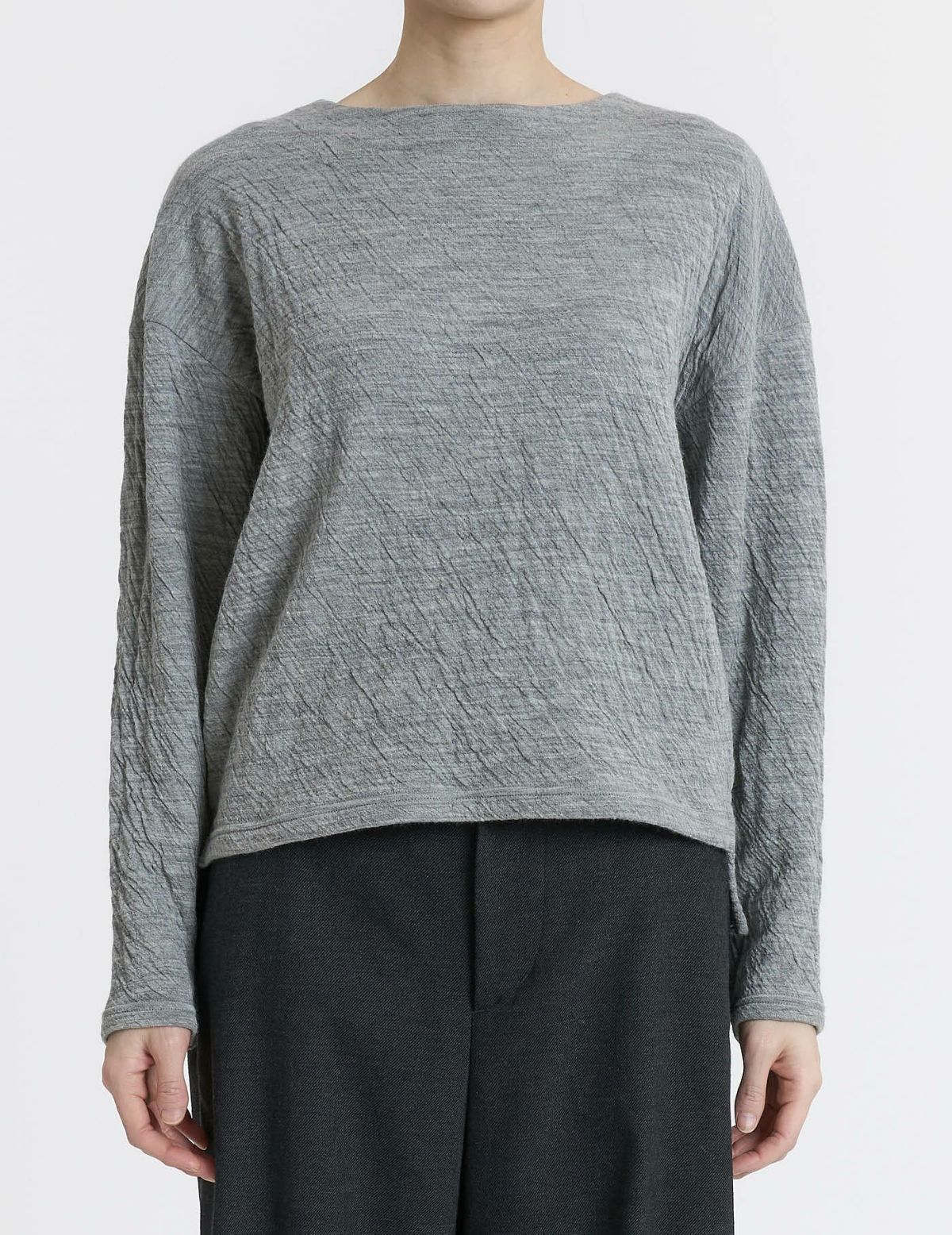 50 グレー/36(M)size：モデル169㎝